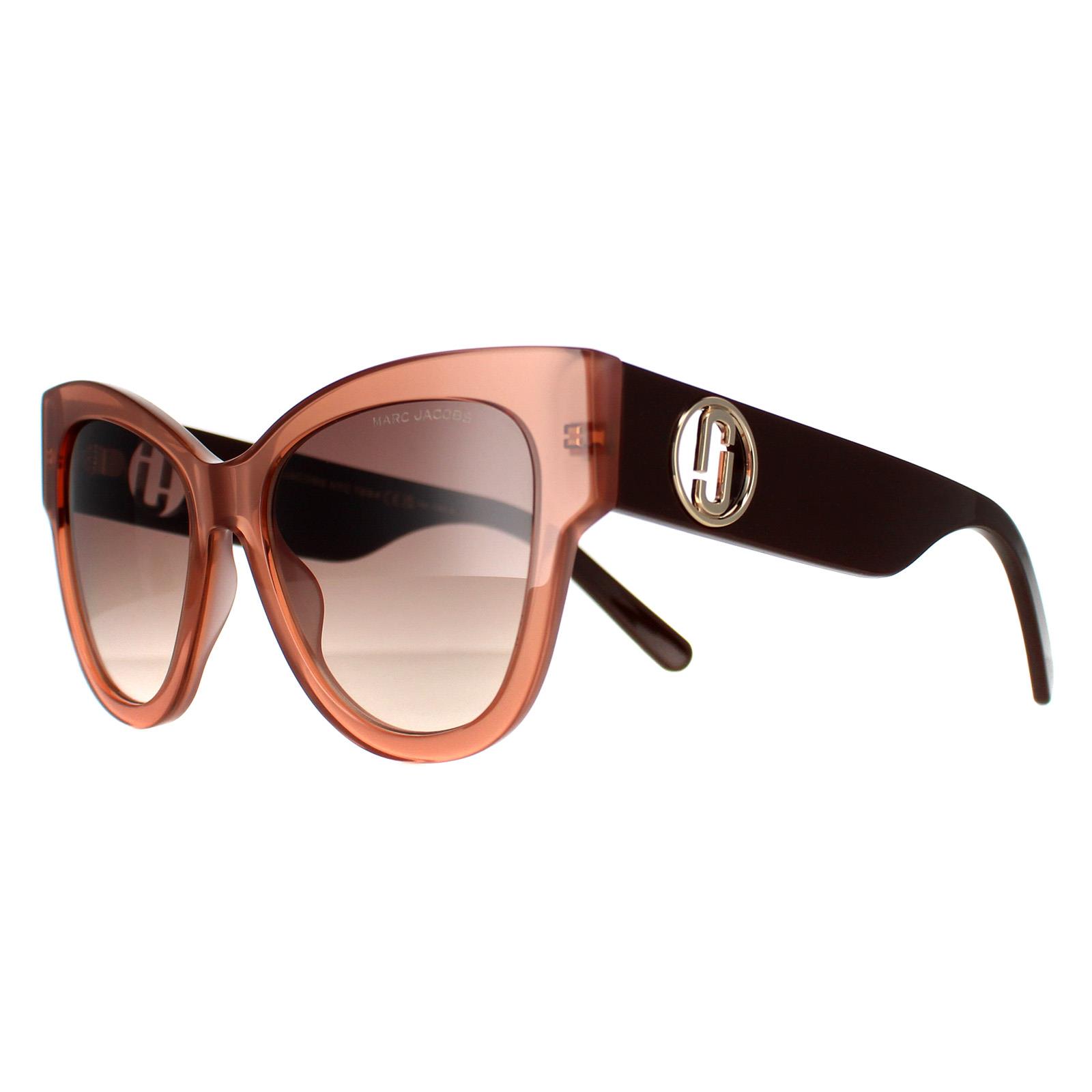 Brown Marc Jacobs Brown Cat Eye Brick Brown Gradient MARC 697/S, Image 2 of 4