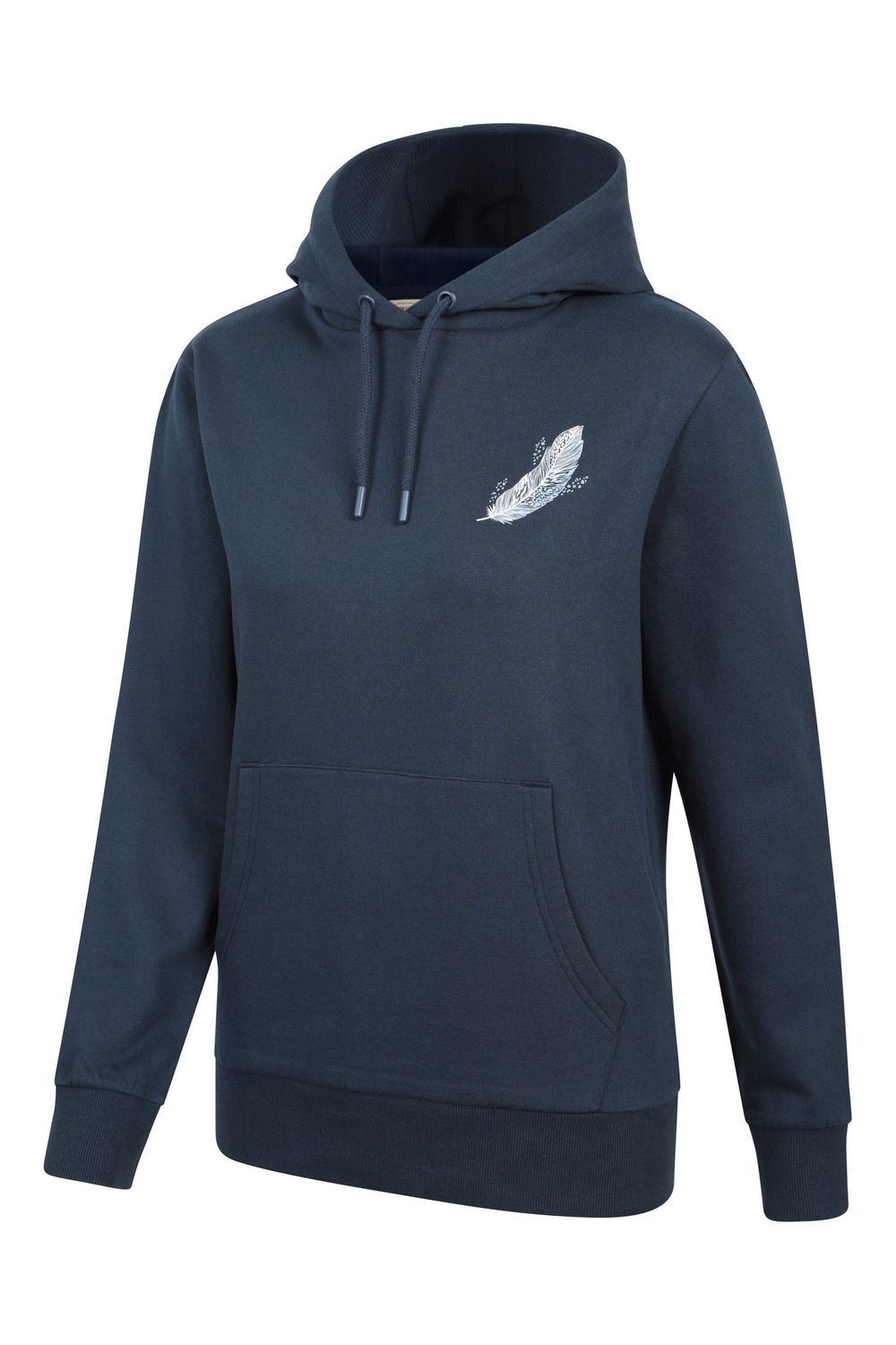 Navy Floating Feather Hoodie, Image 4 of 4