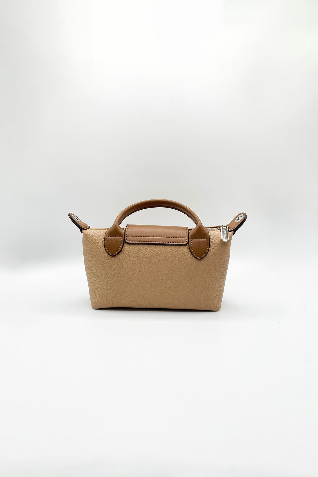 Beige Crossbody Bag with Handle, Image 5 of 5