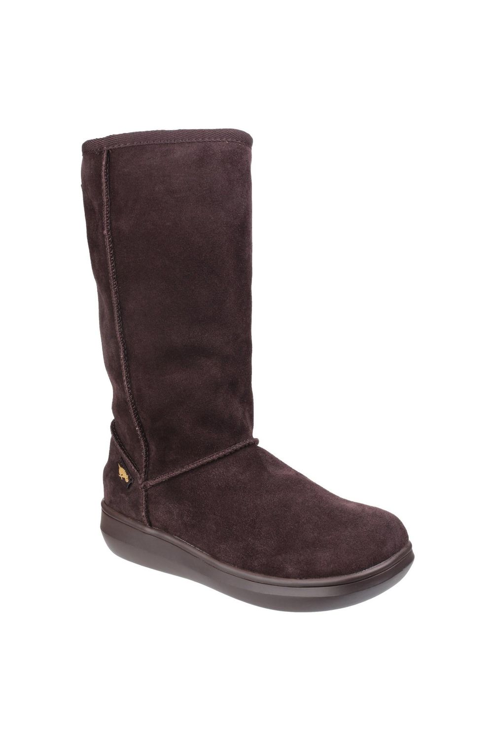 Chocolate Sugardaddy Leather Pull On Boot, Image 4 of 4