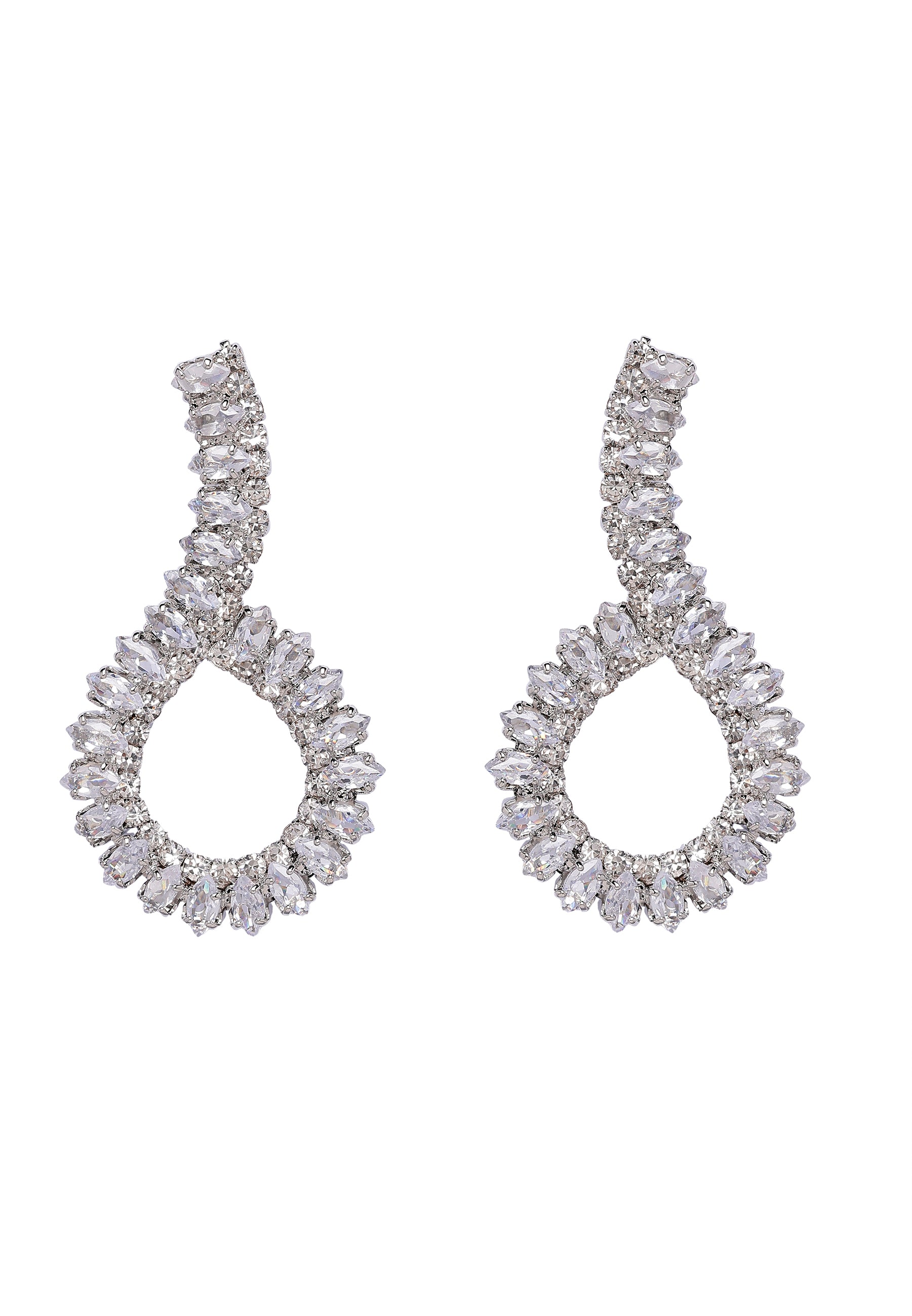 Metallic Diamond Dust Earrings