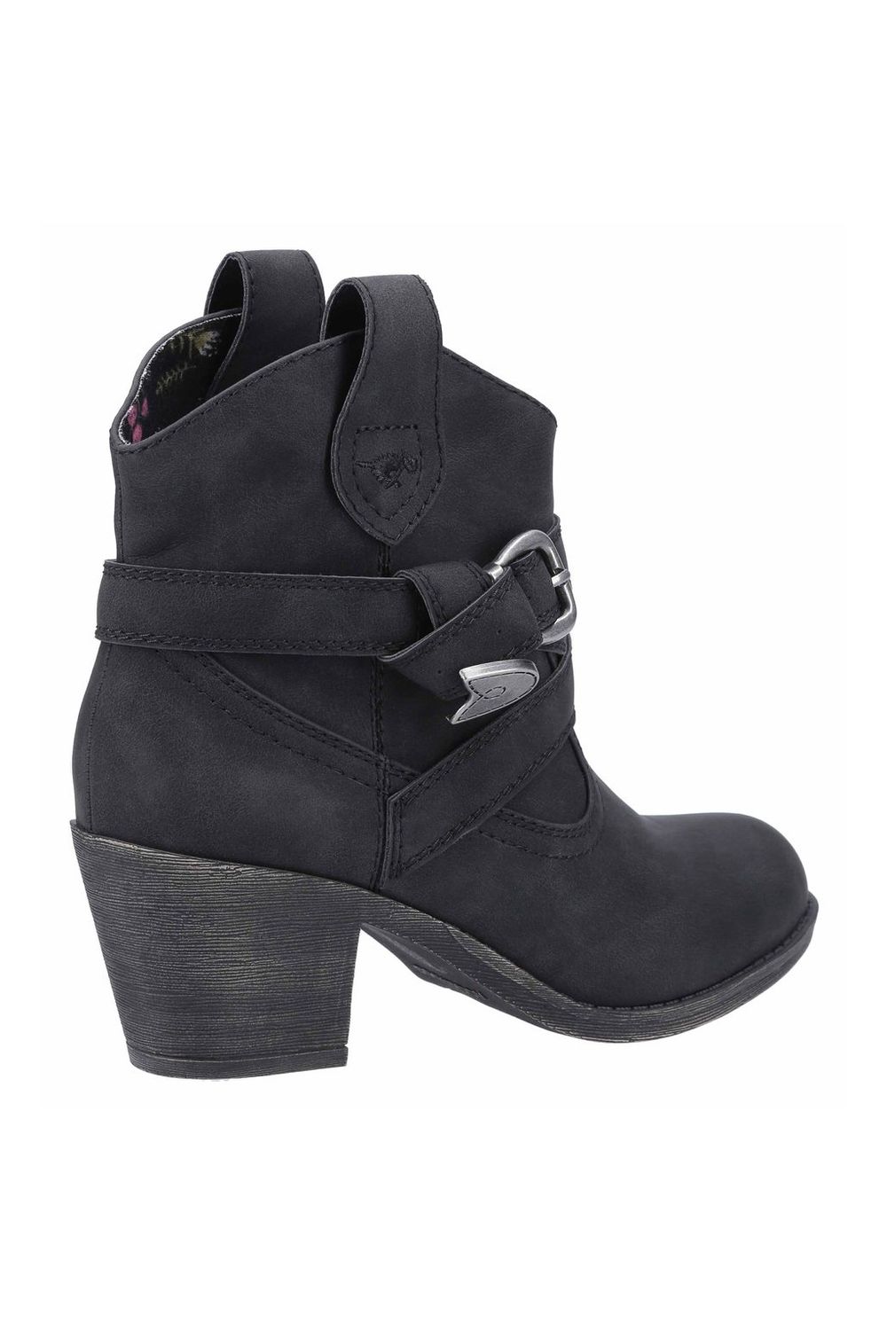 Black Satire Ankle Boots, Image 2 of 4