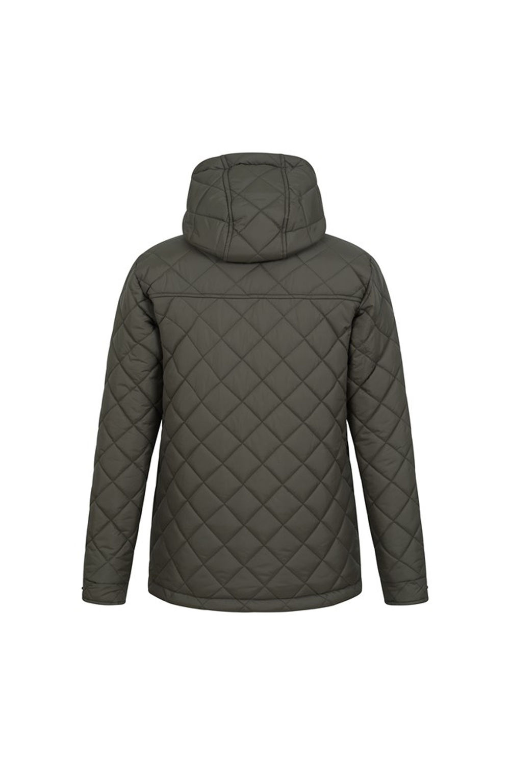 Khaki Nebraskan Borg 3 in 1 Padded Jacket, Image 3 of 5