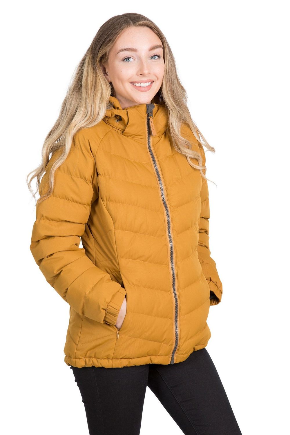Brown Nadina Waterproof Padded Jacket, Image 7 of 7