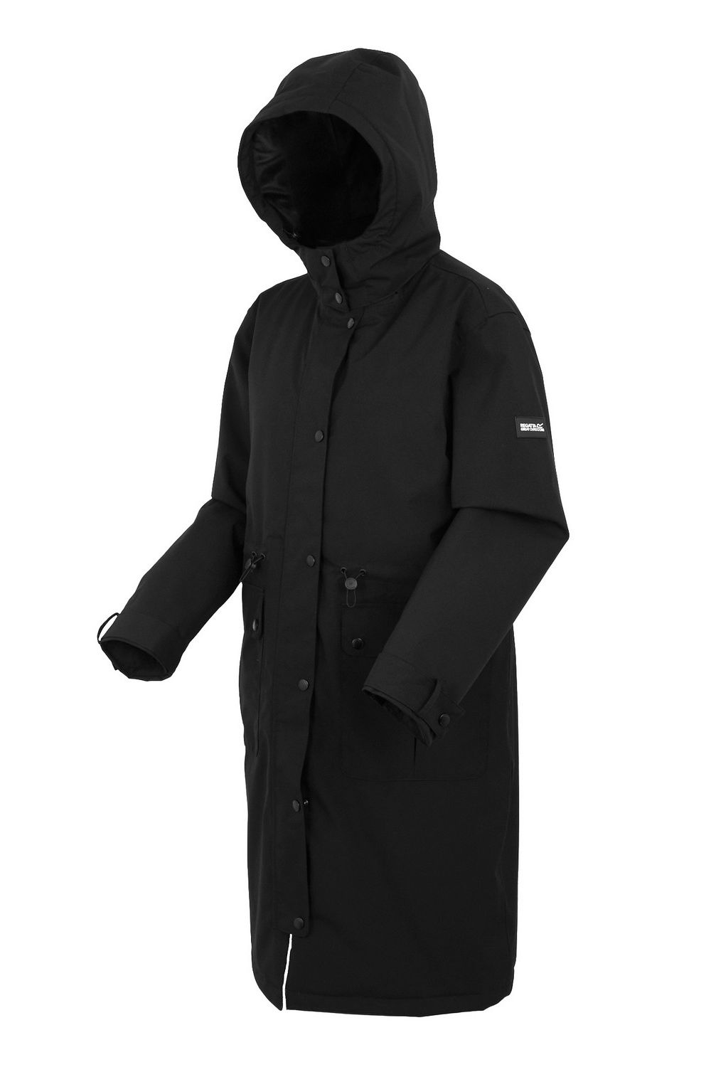 Black Regatta Black Yannta Insulated Waterproof Jacket, Image 3 of 6