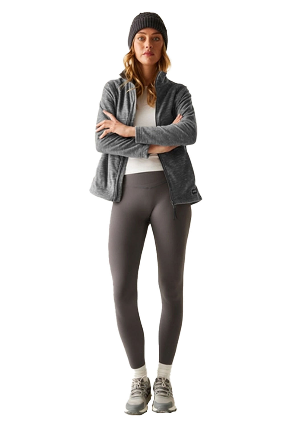 Grey Mayse Full Zip Fleece Jacket, Image 6 of 6