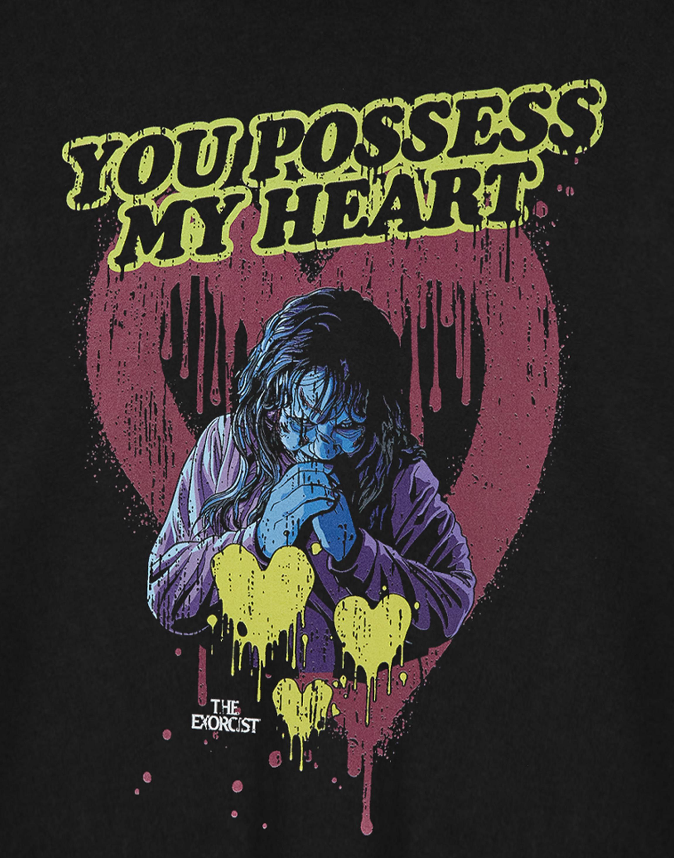 Black Exorcist You Cropped Short Sleeved T-Shirt, Image 6 of 6