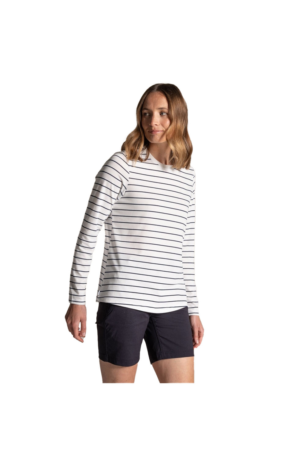 Multi Akona Striped Nosilife Long Sleeved TShirt, Image 2 of 3