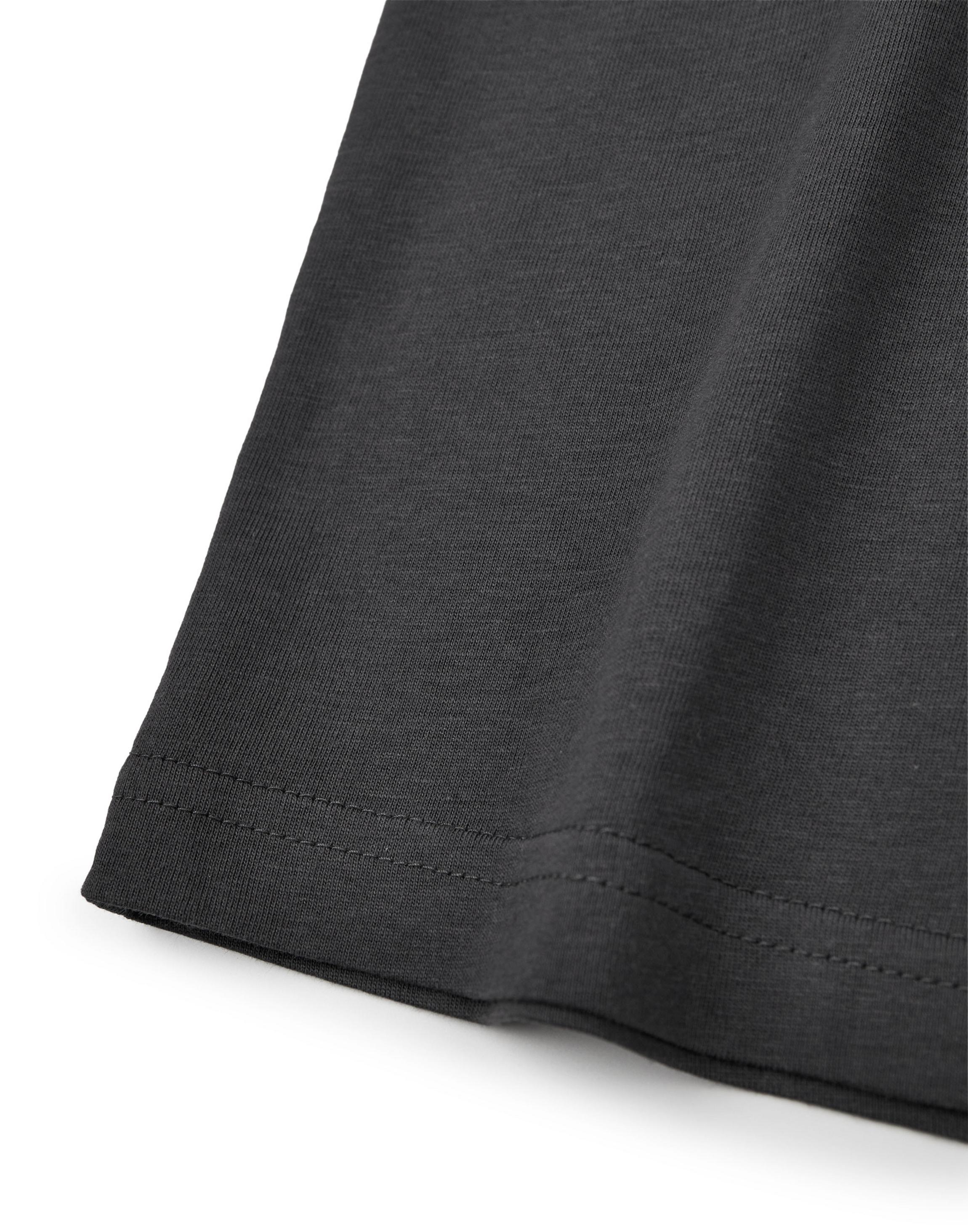 Charcoal Hello Kitty Cropped Short Sleeved T-Shirt, Image 4 of 6