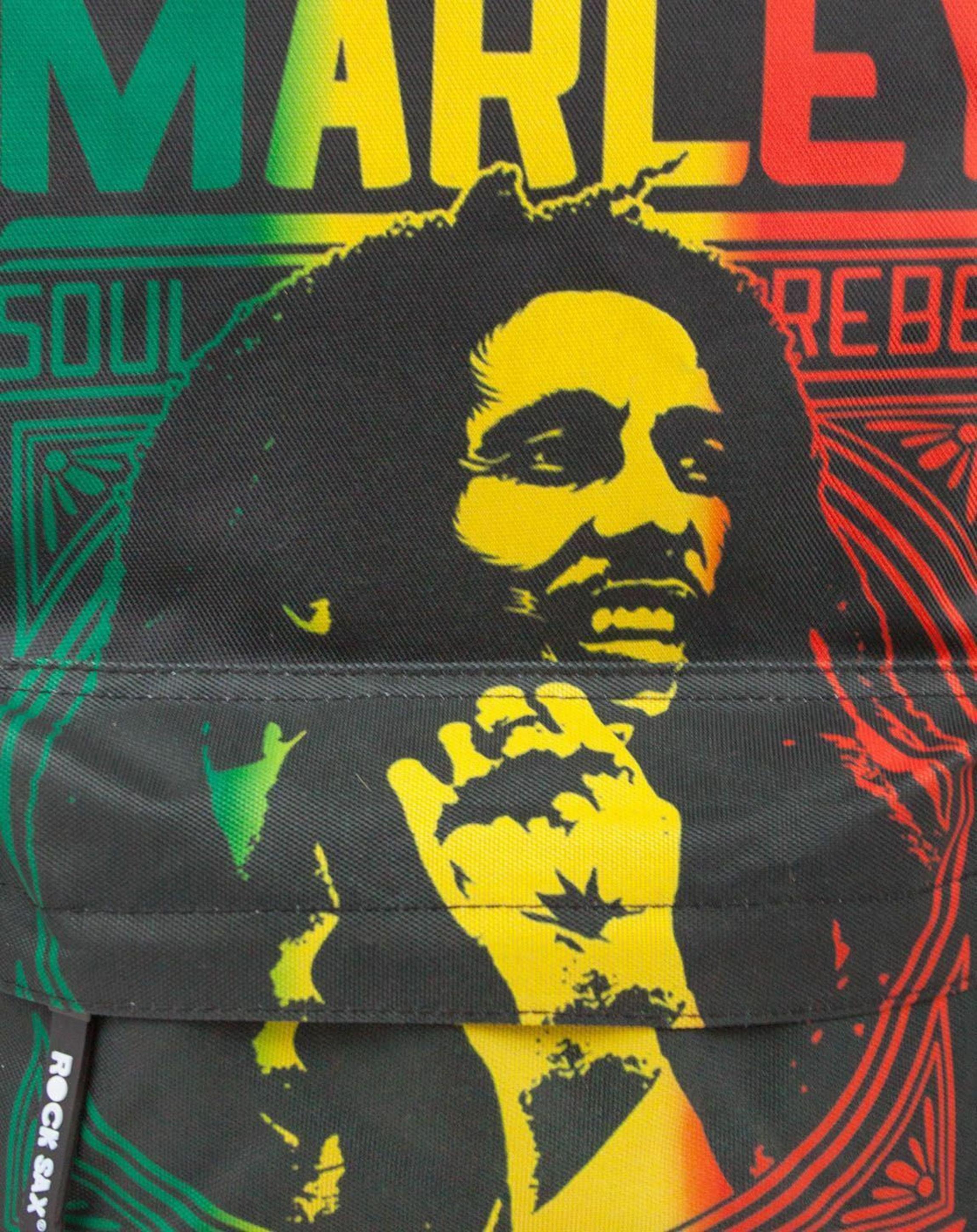 Black Rock Sax Bob Marley Roots Rock Backpack, Image 4 of 5