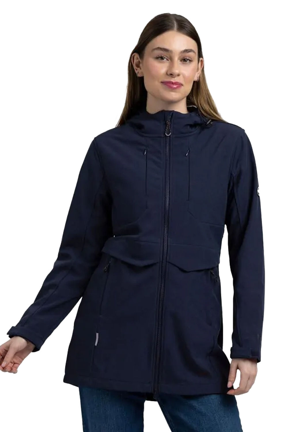 Navy Aylmer Soft Shell Jacket, Image 3 of 3