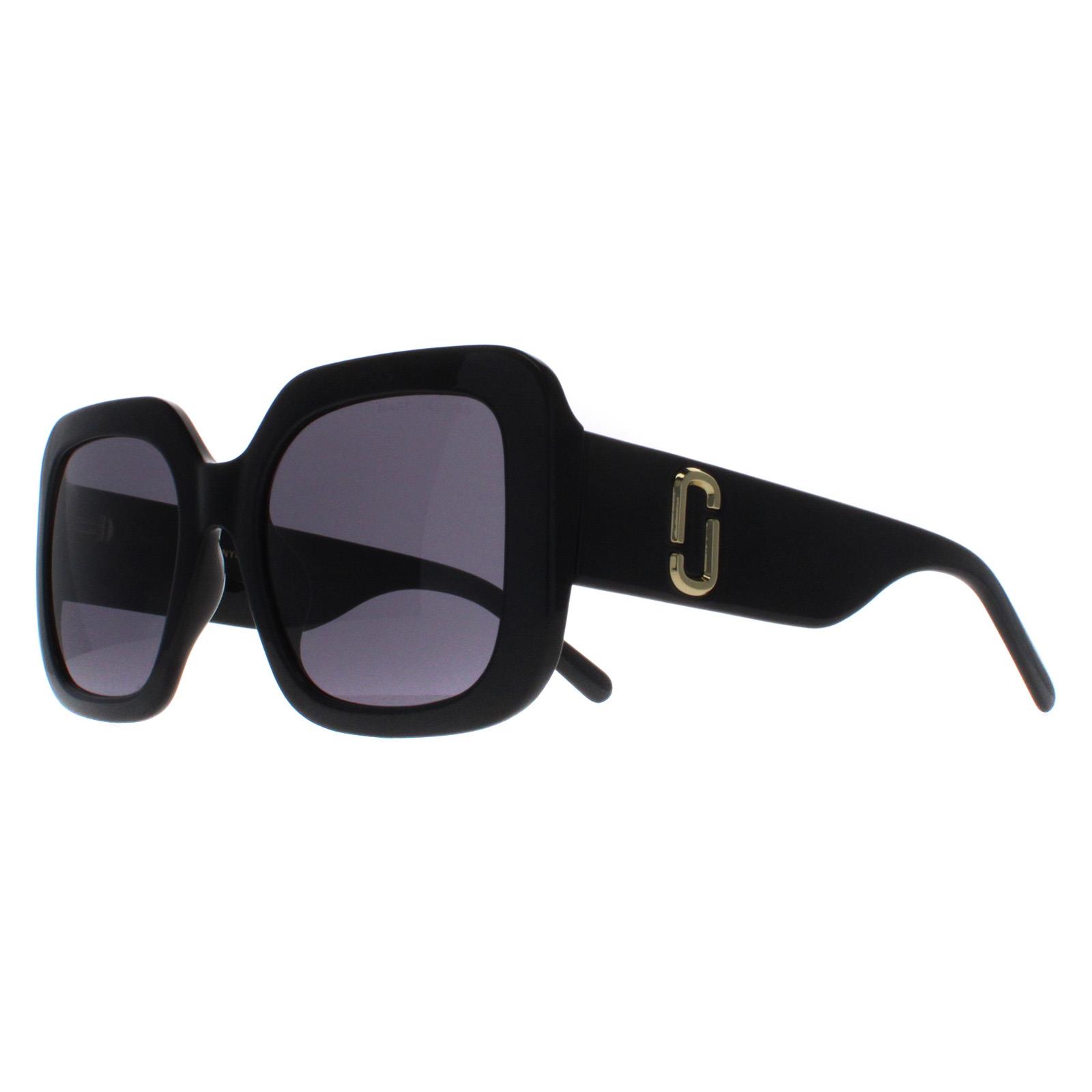 Black Marc Jacobs Black Square Black Grey MARC 647/S, Image 2 of 4