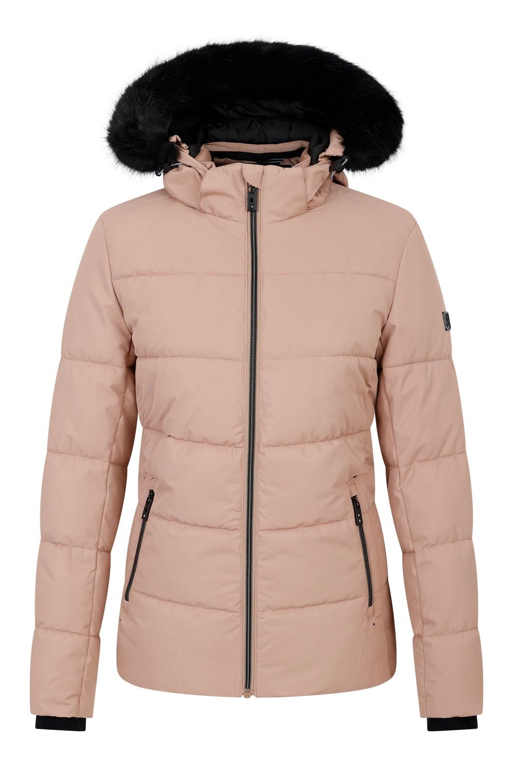 Beige Glamorize V Ski Jacket, Image 1 of 4