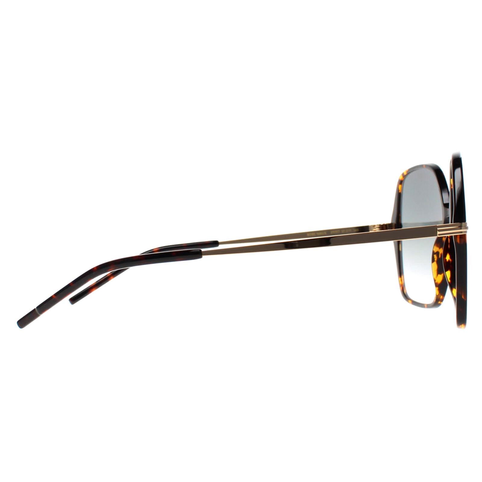 Brown Square Havana Gold Grey Gradient BOSS 1660/S, Image 4 of 4