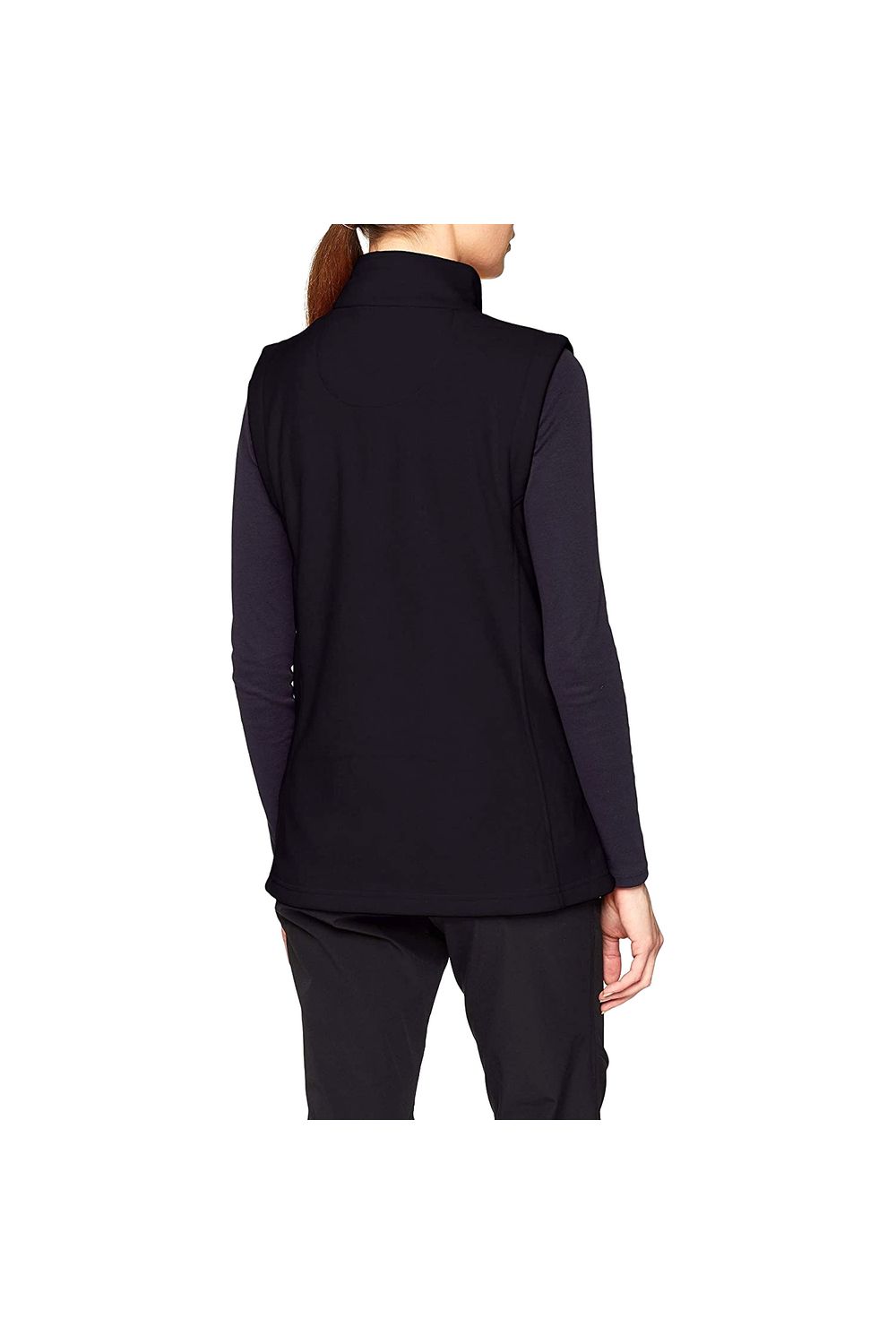 Black Microfleece Body Warmer, Image 4 of 4