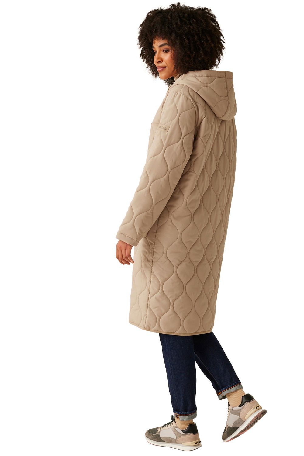 Taupe Regatta Taupe Jaycee II Padded Jacket, Image 3 of 4