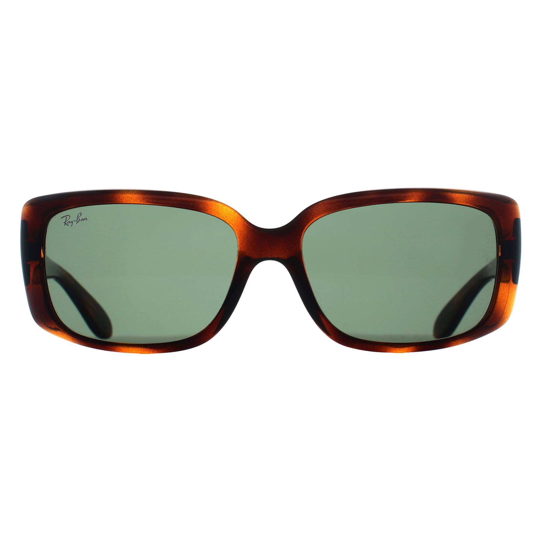 Brown Ray-Ban Brown Rectangle Polished Havana Green RB4389, Image 1 of 3