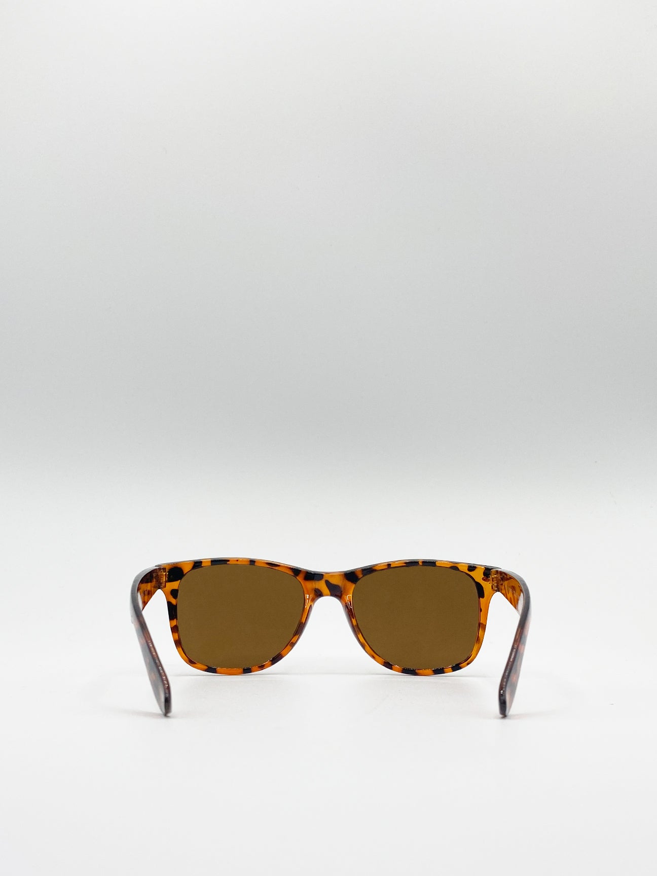 Brown Classic Wayfarer Plastic Frame Sunglasses, Image 5 of 5