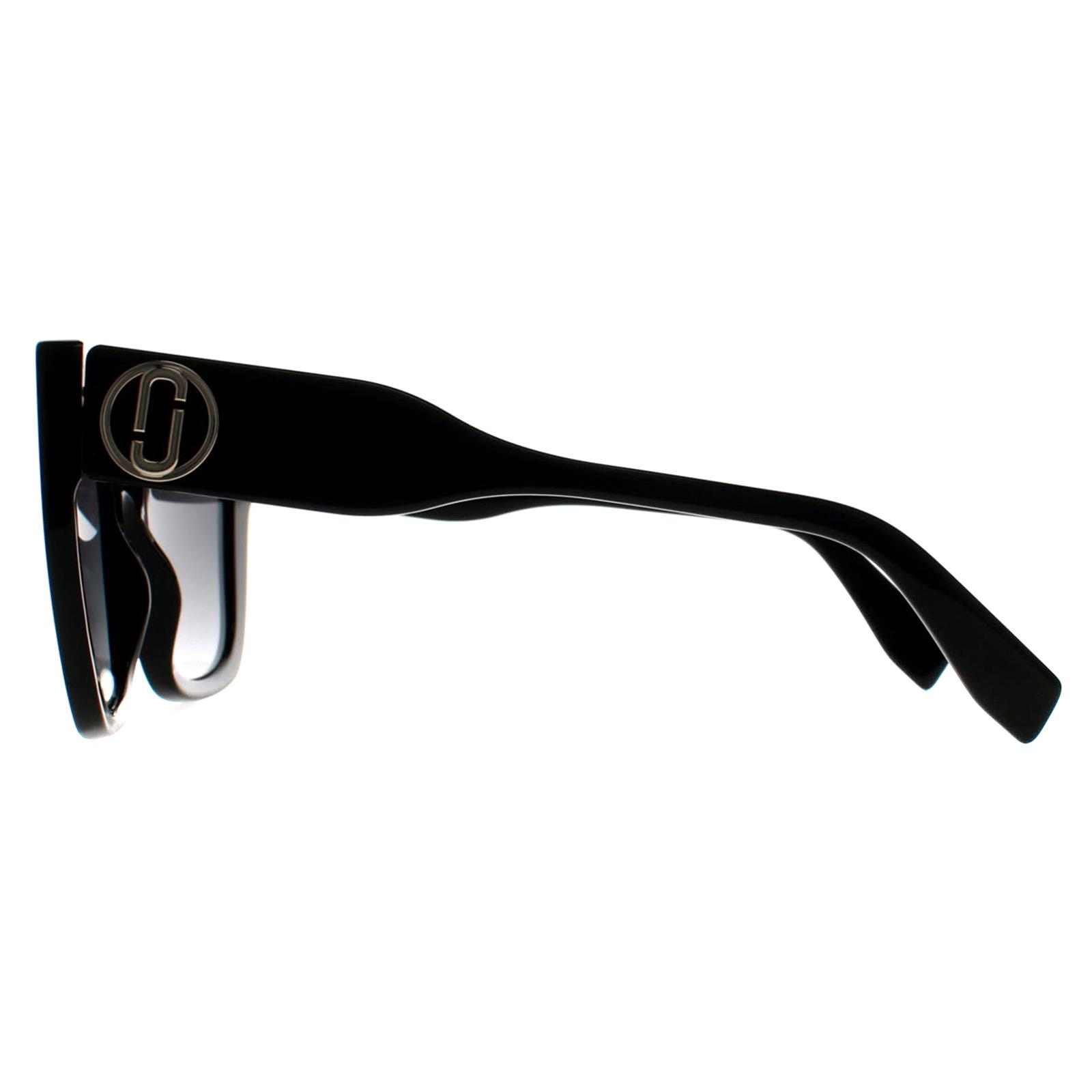 Black Marc Jacobs Black Square Black Grey Gradient MARC 811/S, Image 3 of 3