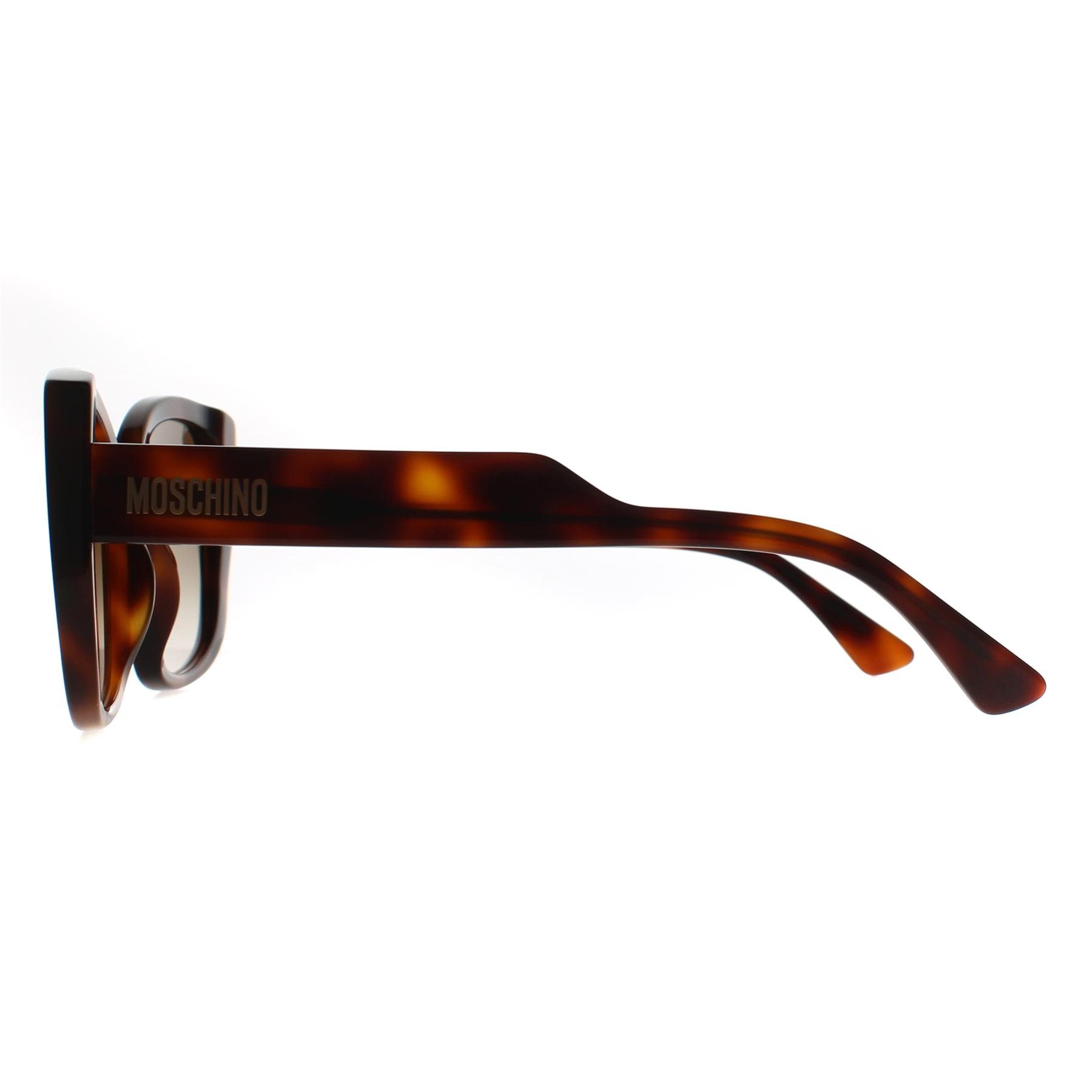 Brown Moschino Brown Square Havana Brown Gradient MOS124/S, Image 3 of 3