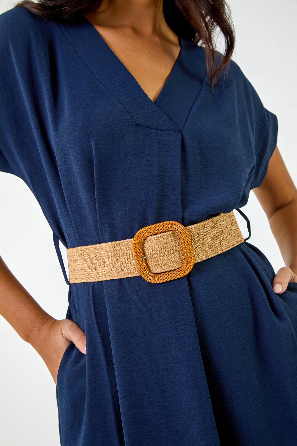 Dusk Long Dress - Navy