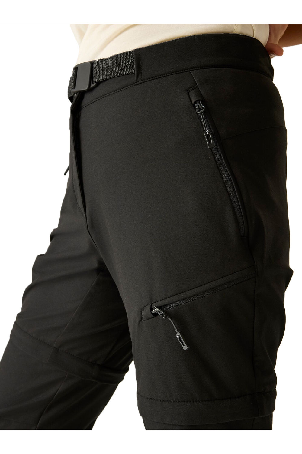 Black Dare 2B Black Melodic Pro ZipOff Trousers, Image 4 of 6
