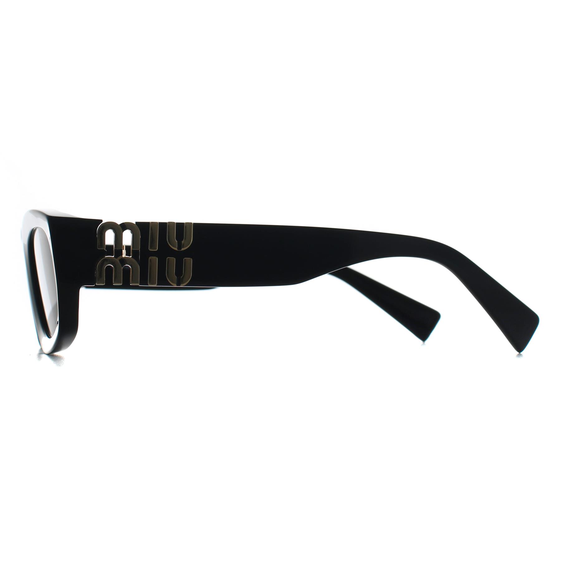 Black Miu Miu Black Oval Black Dark Grey MUB04S, Image 3 of 3
