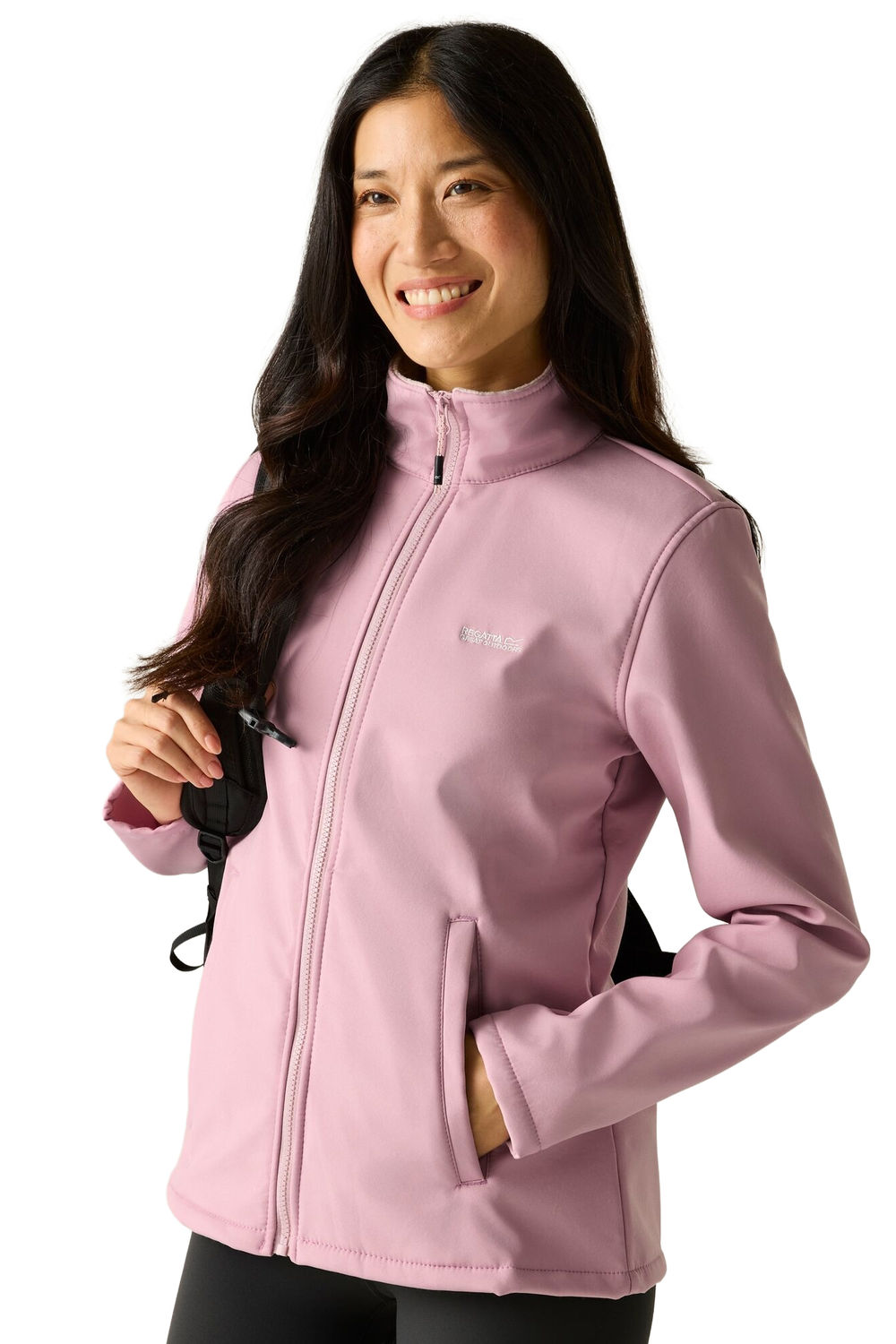 Lilac Connie V Softshell Walking Jacket, Image 1 of 4