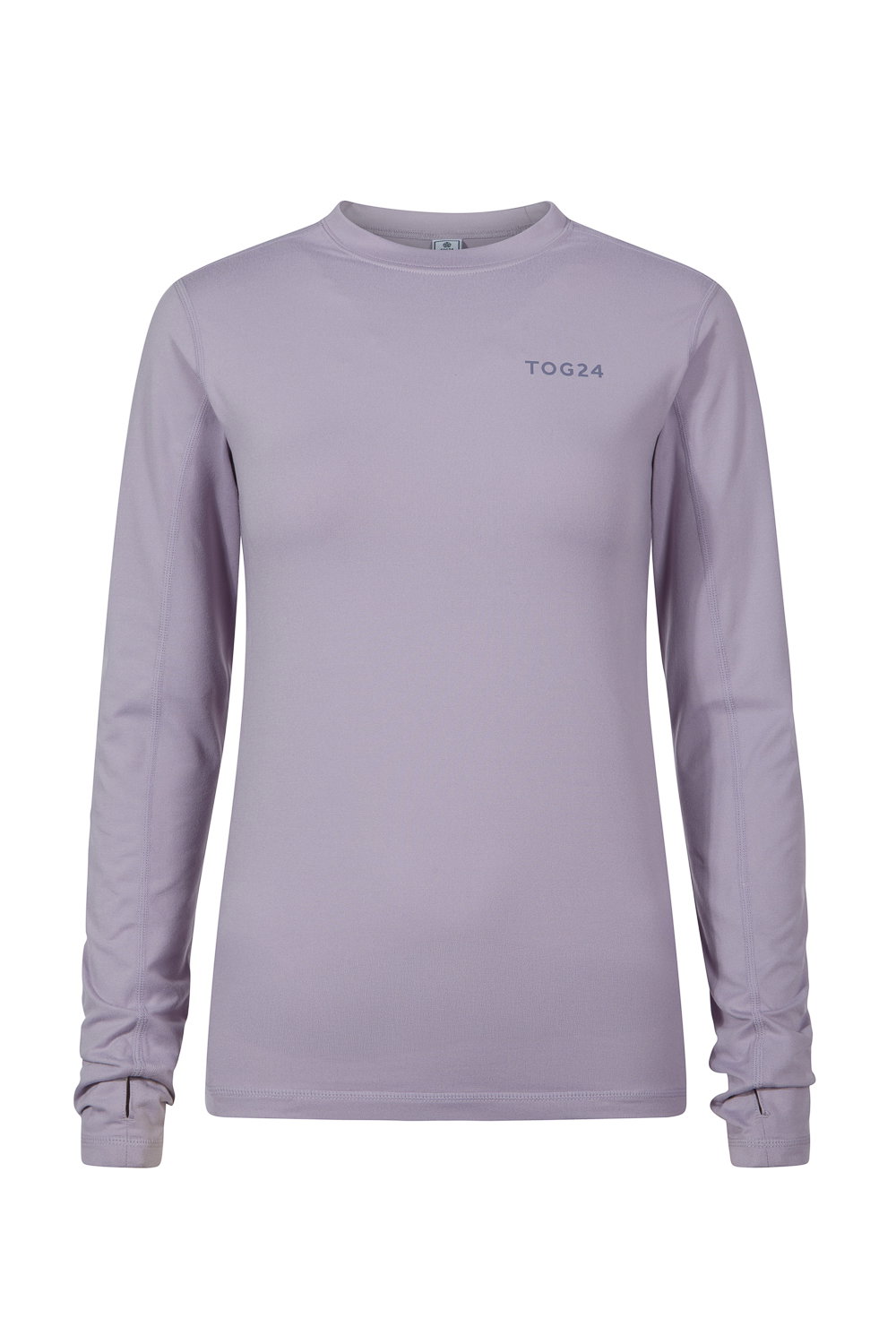 Lavendar Snowdon Thermal Crew Neck Base Layer, Image 5 of 5