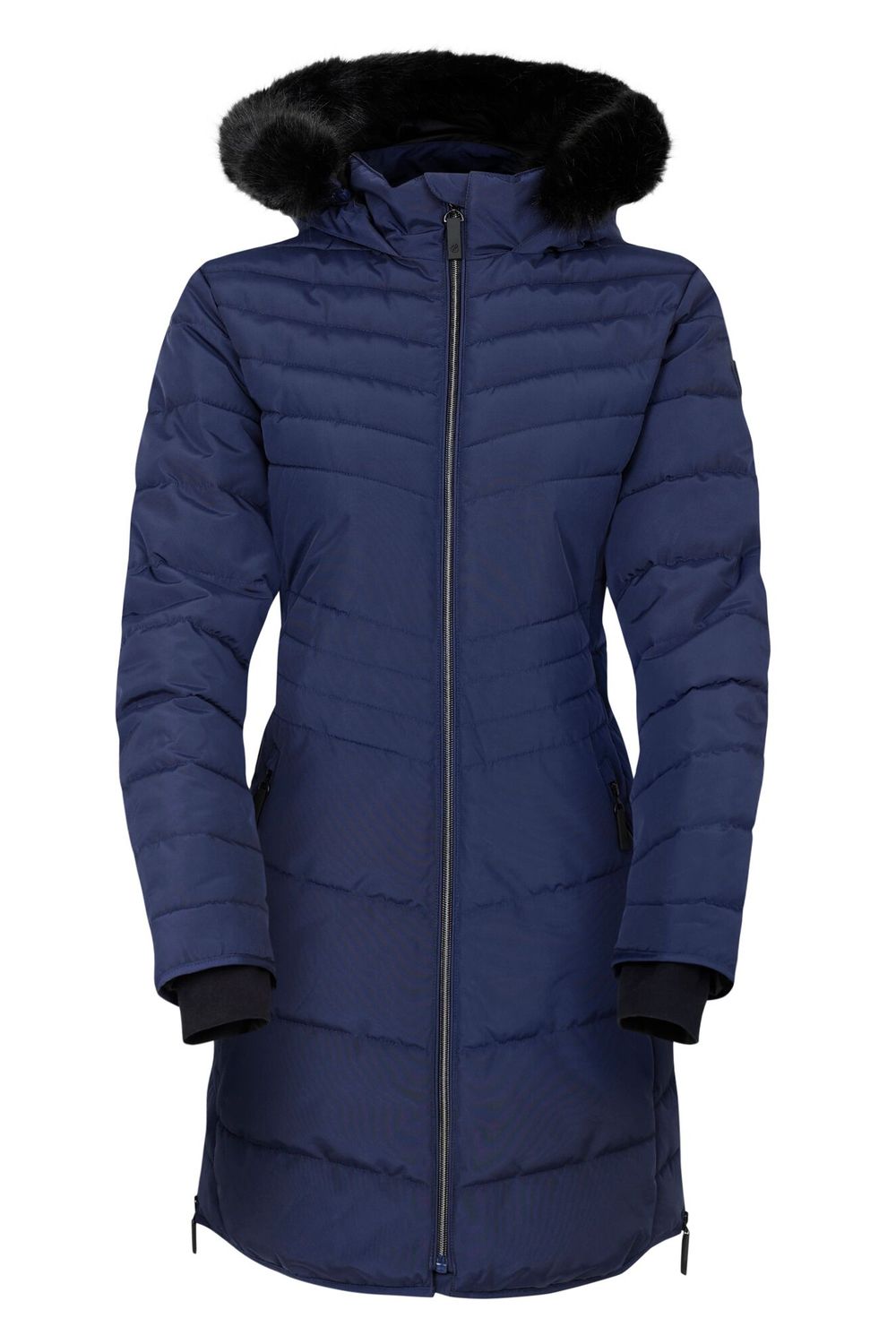 Navy Striking IIII Mid Length Padded Jacket, Image 1 of 4