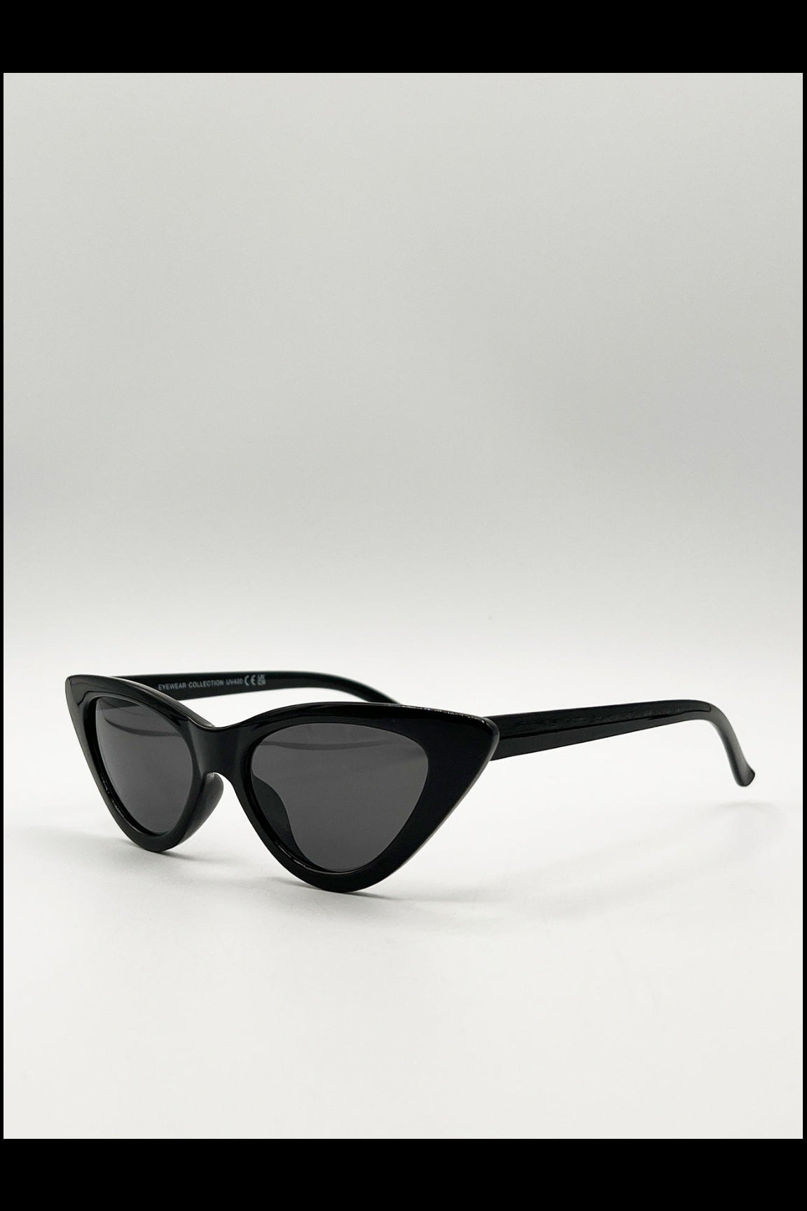Black Black Classic Cateye Sunglasses, Image 3 of 5