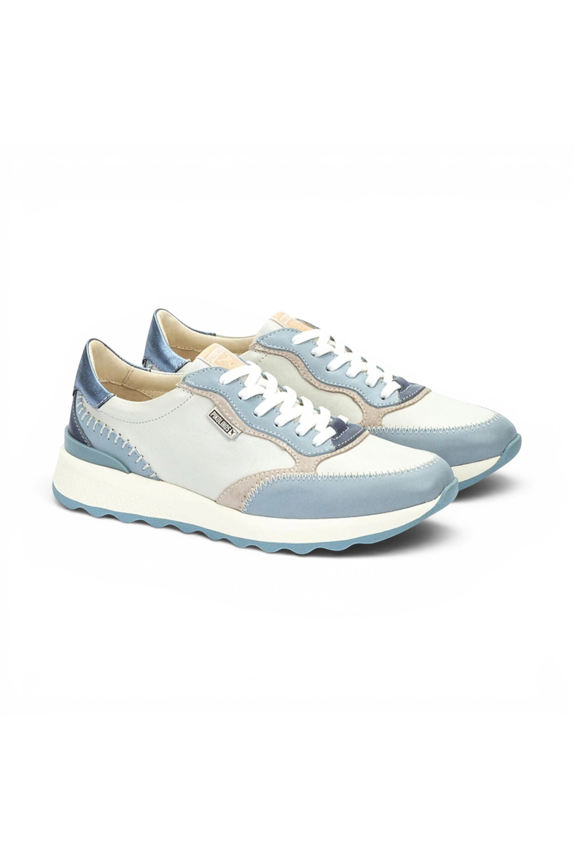 Blue Womens Casual Sneaker Trainers W1M6625C3, Image 4 of 8