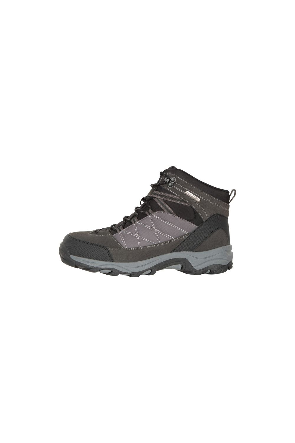 Black Rapid Suede Waterproof Walking Boots, Image 3 of 6