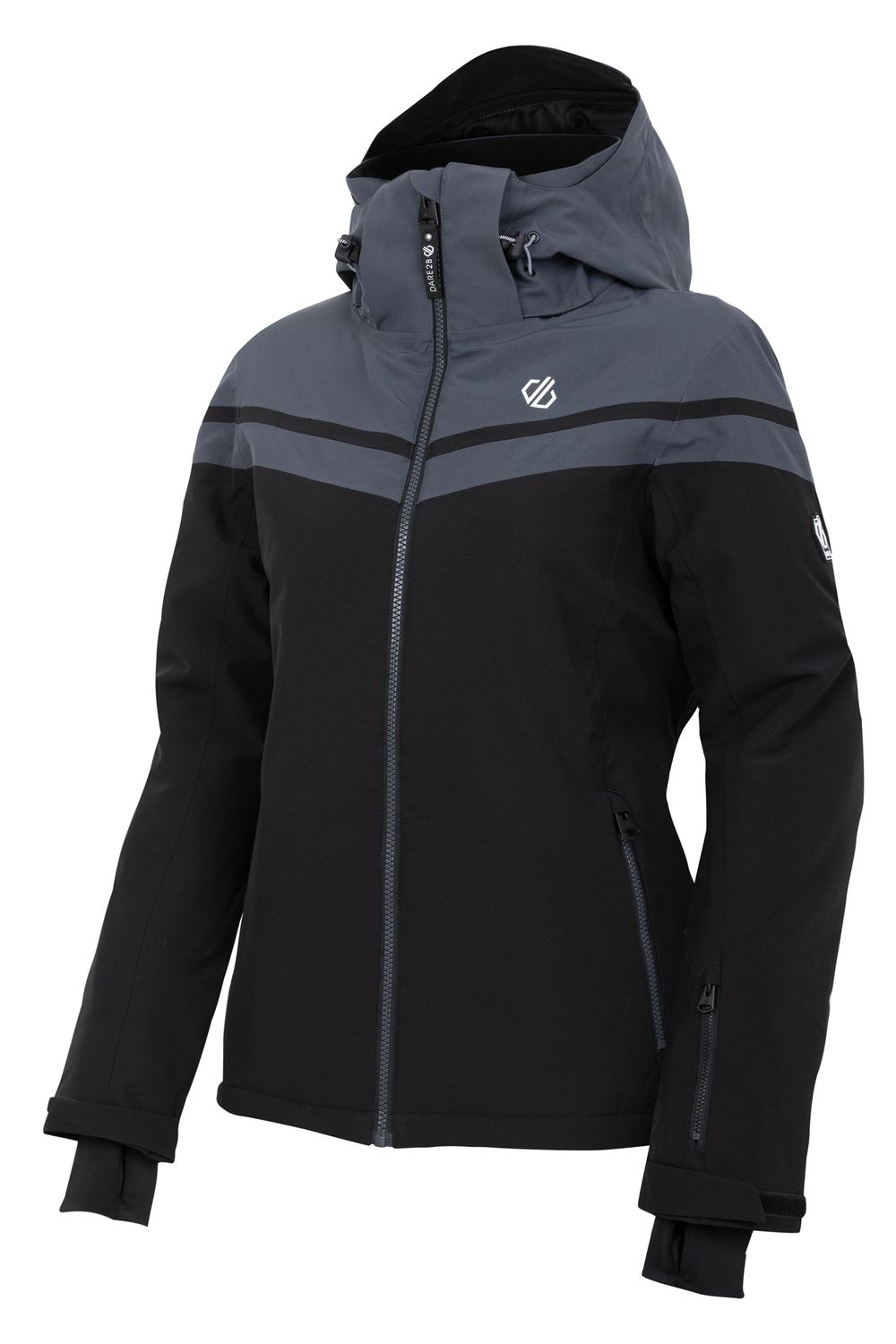 Black Flurry Ski Jacket, Image 3 of 4