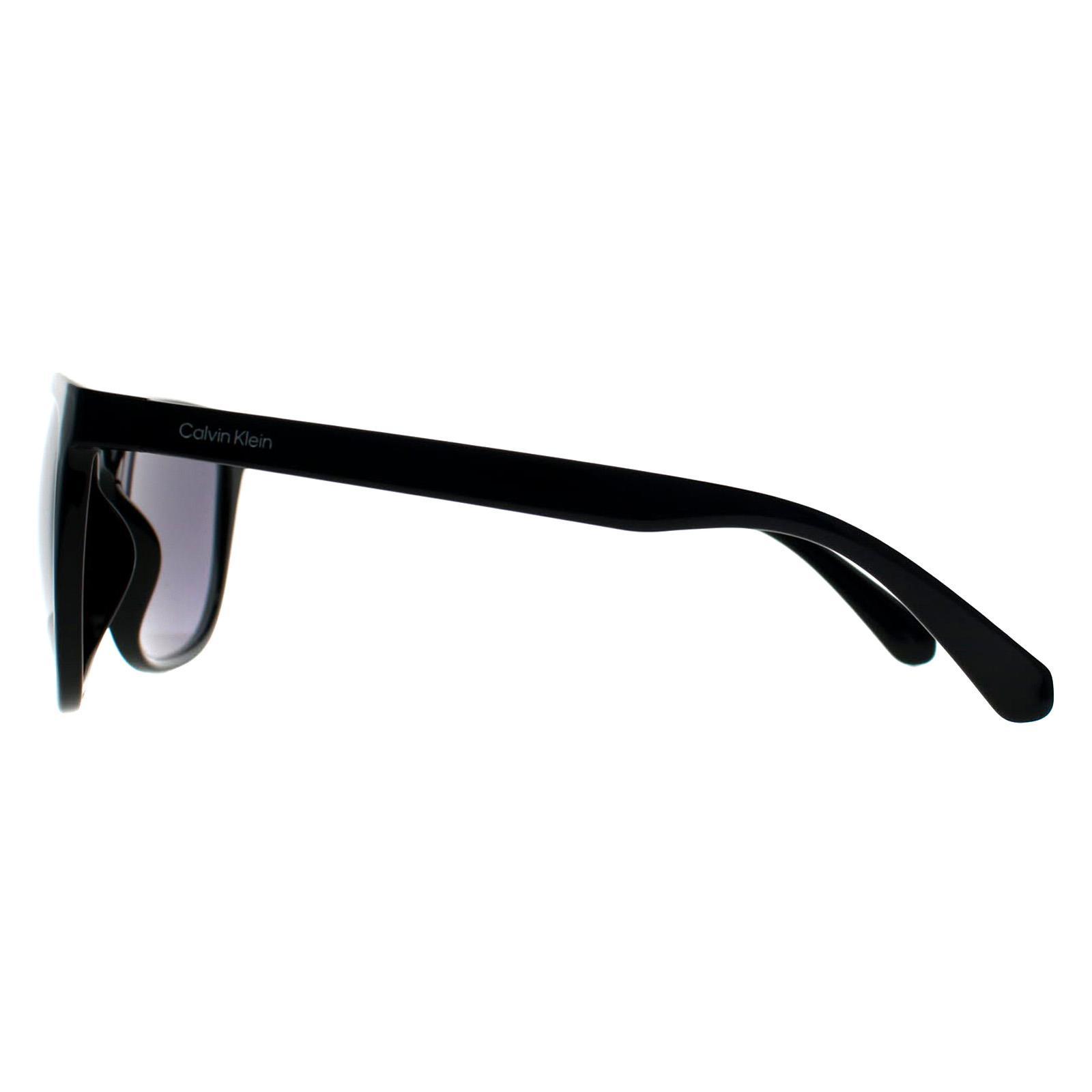 Black Calvin Klein Black Square Black Grey CK22557S, Image 3 of 3