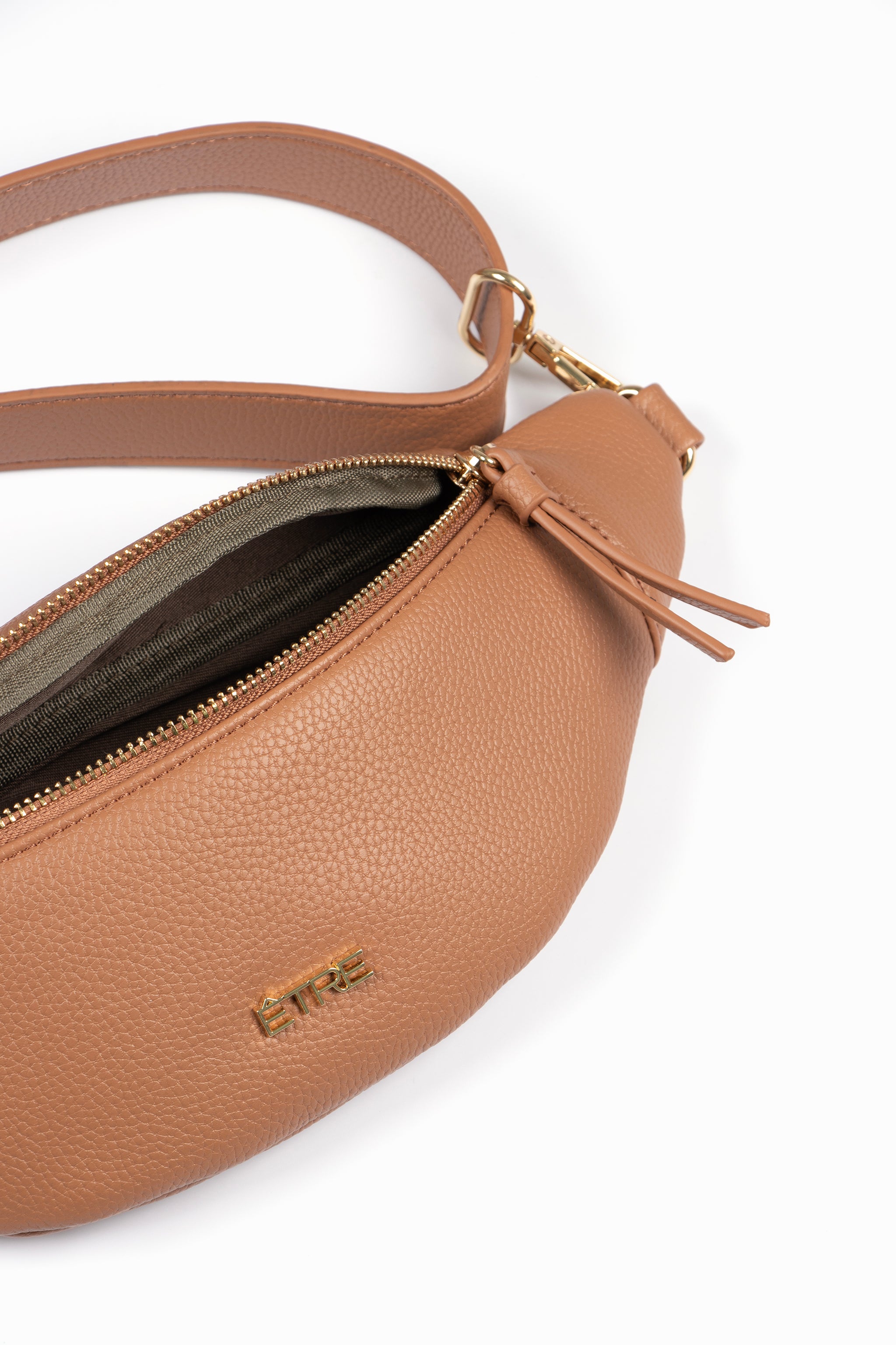 Tan Etre Tan Faux Leather Bum Bag, Image 2 of 2