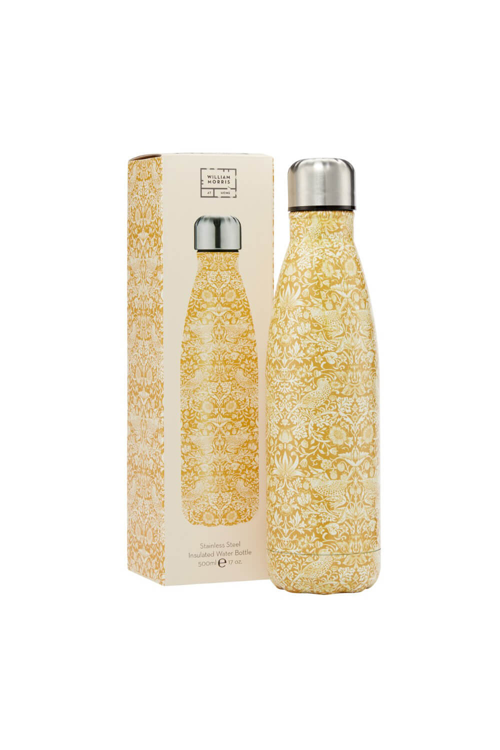 Yellow Heathcote & Ivory Stainless Steel Insulated Water Bottle, Image 3 of 4