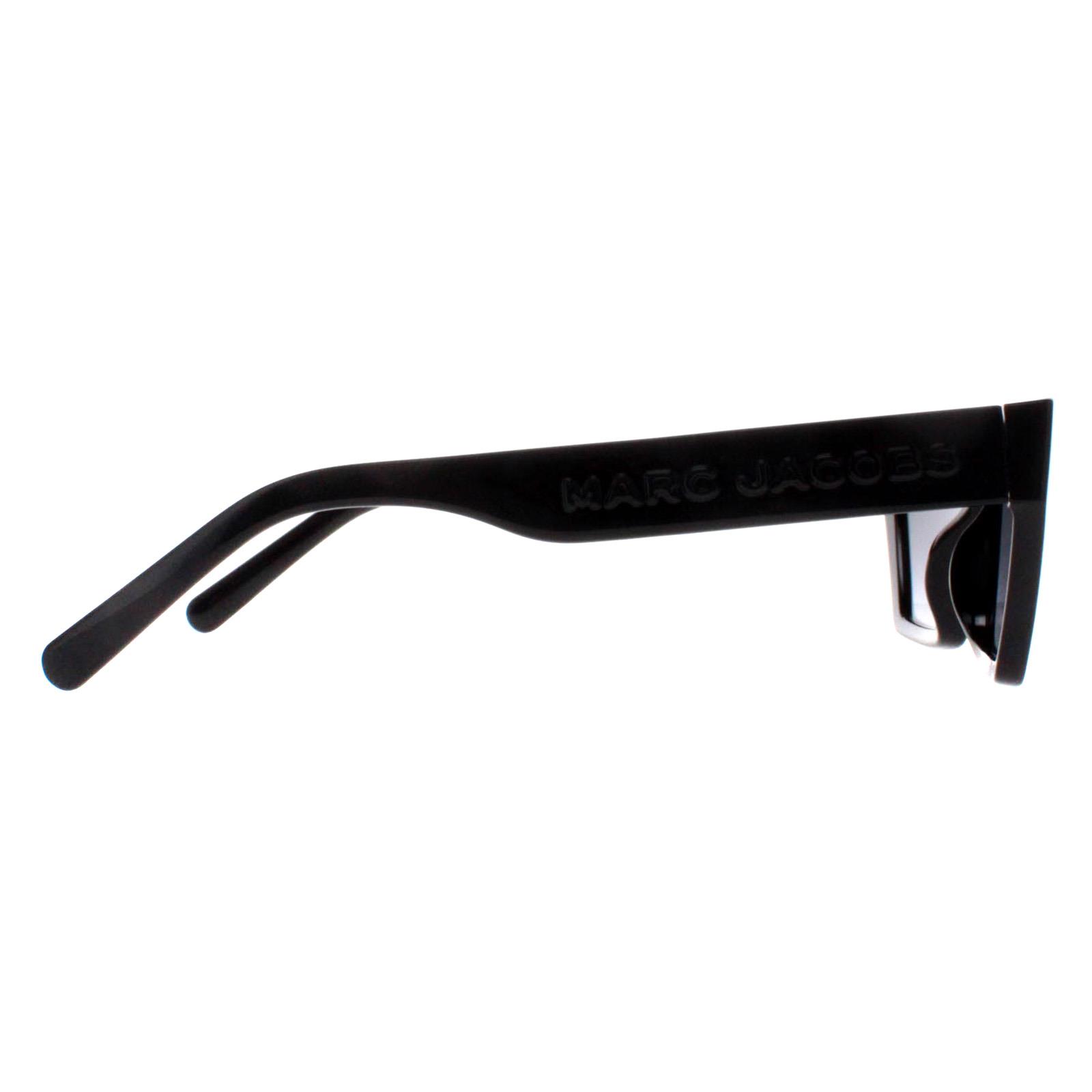 Black Cat Eye Shiny Black Dark Grey Gradient MARC 657/S, Image 4 of 4