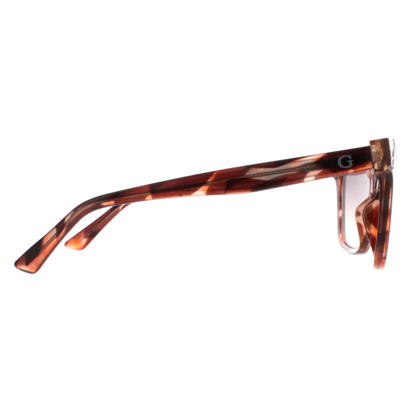 Brown Guess Brown Rectangle Havana Smoke Gradient GU7840, Image 4 of 4