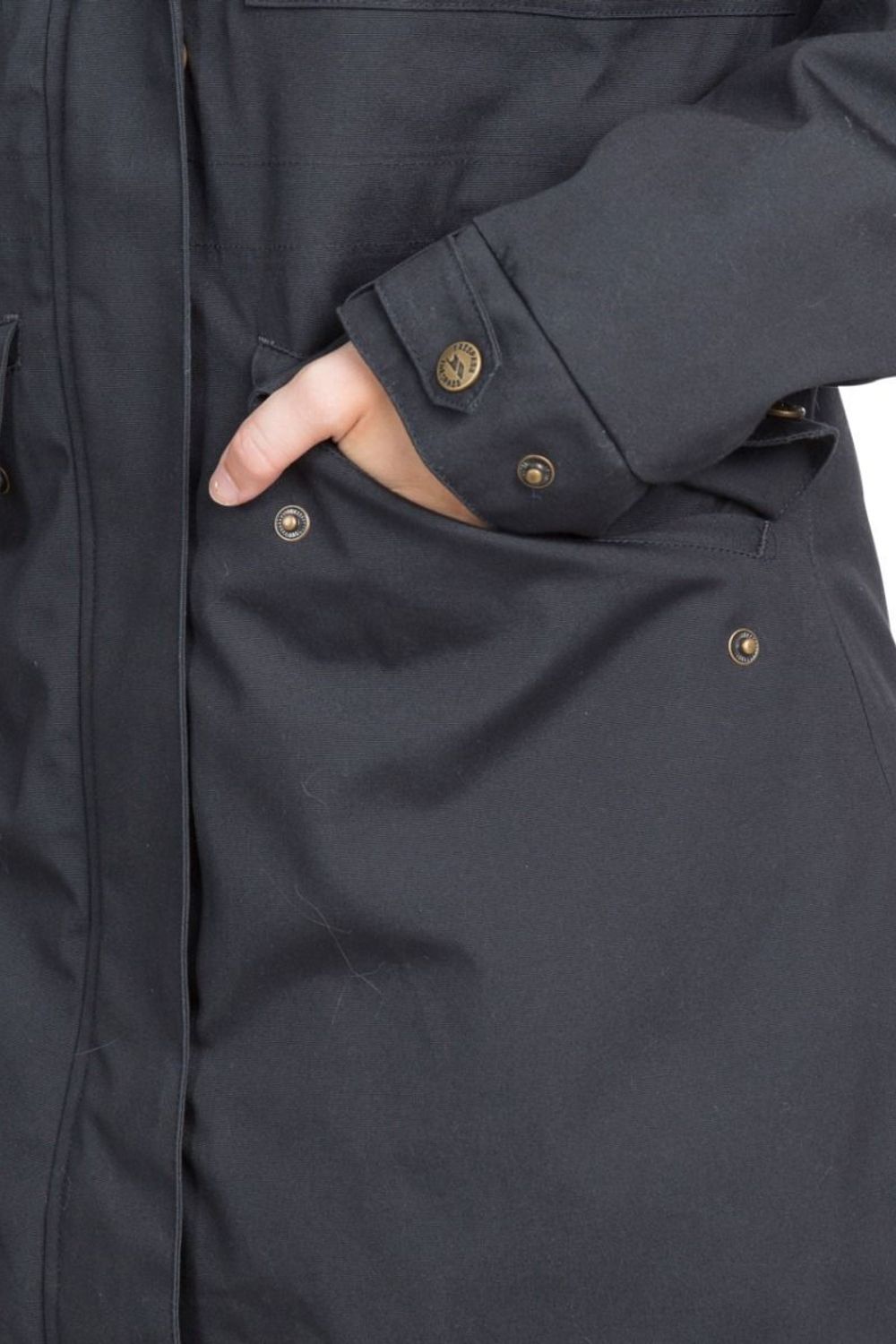 Dark Grey Faithful Waterproof Jacket, Image 5 of 8