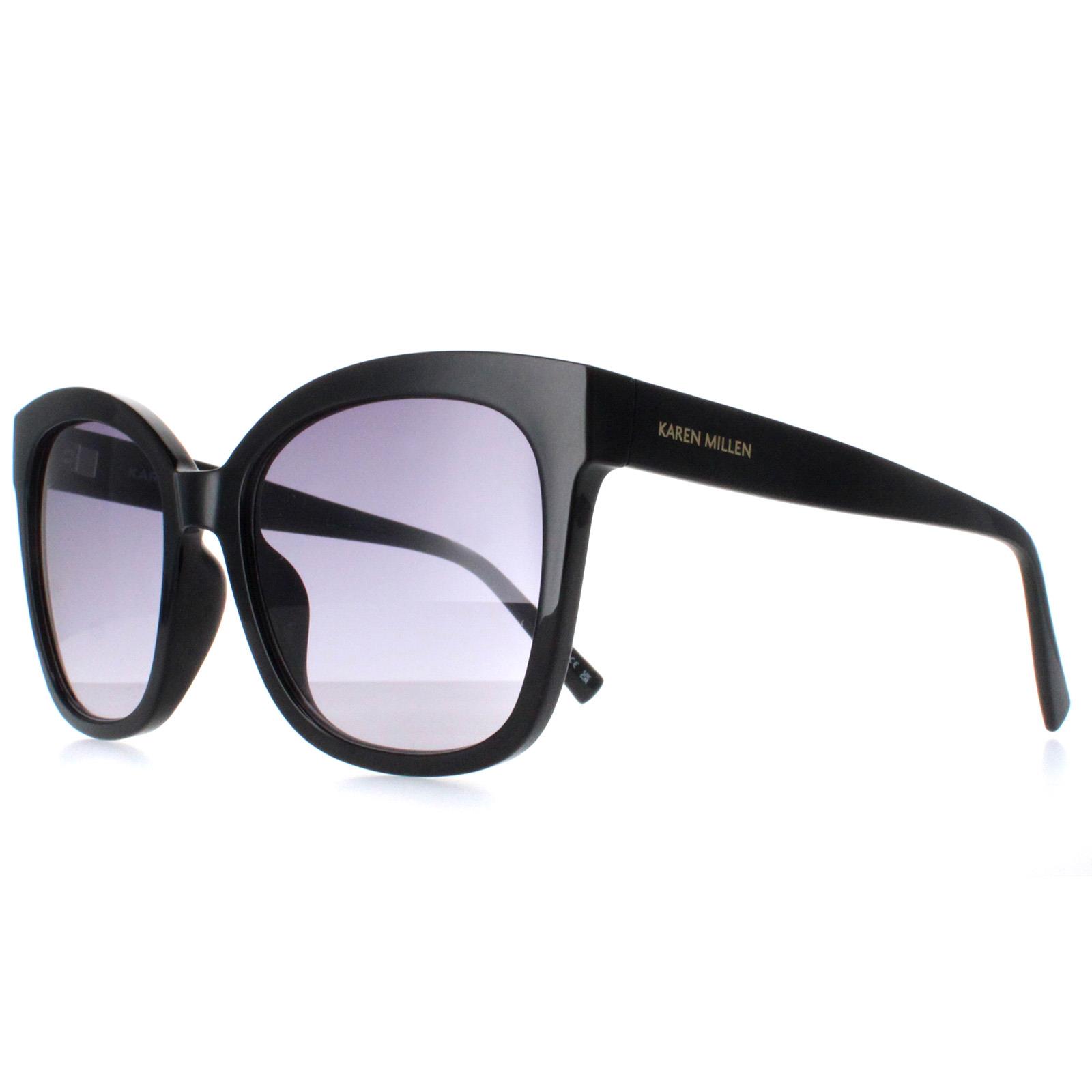 Black Karen Millen Black Square Black Dark Grey Gradient KM5052, Image 2 of 4