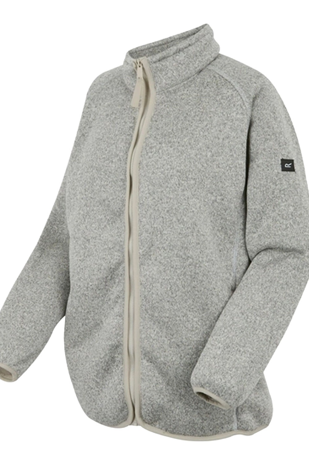 Light Grey Mellrey Full Zip Fleece, Image 3 of 6