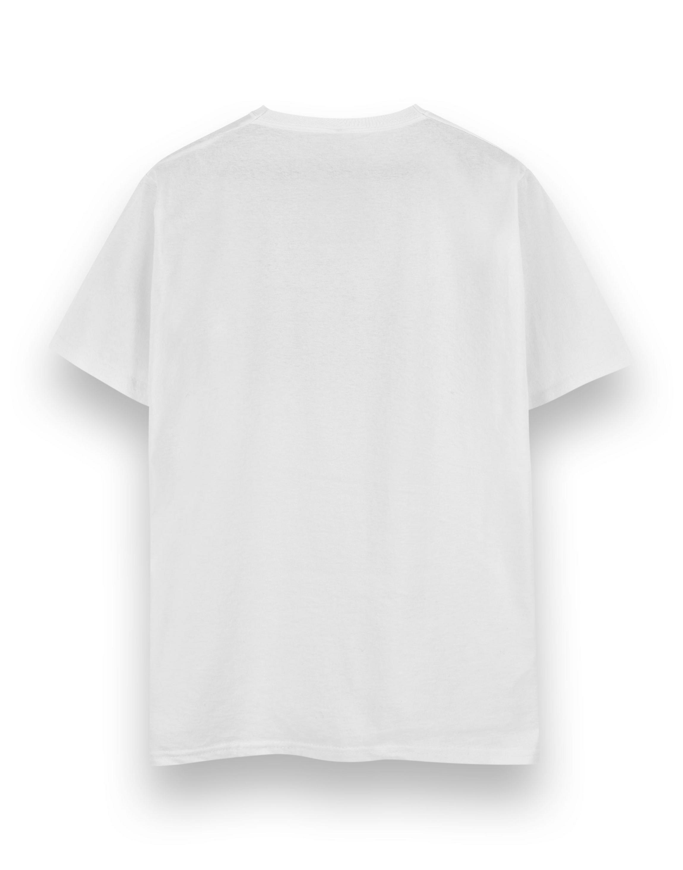 White Coca Cola Distressed Logo Fanta Small T-Shirt, Image 2 of 6