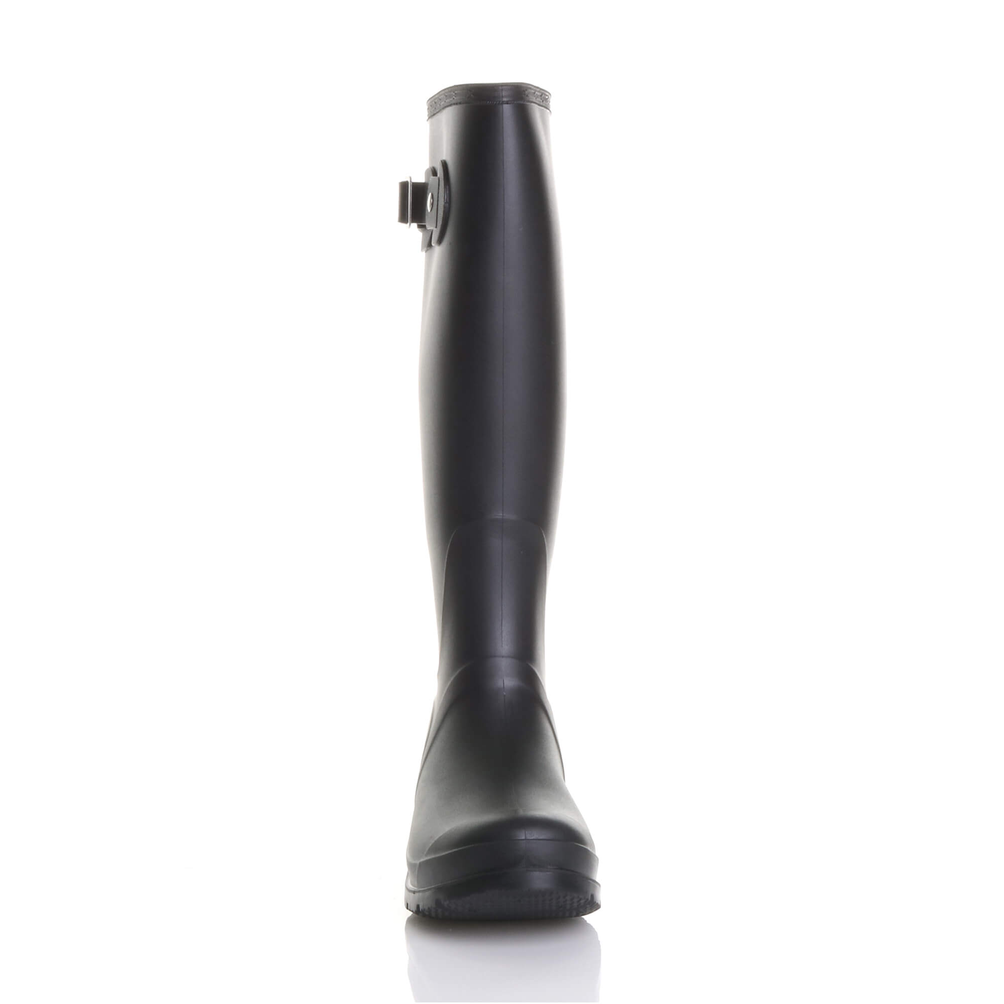 Black AJVANI Black Waterproof Wellington Boots Wellies, Image 6 of 6