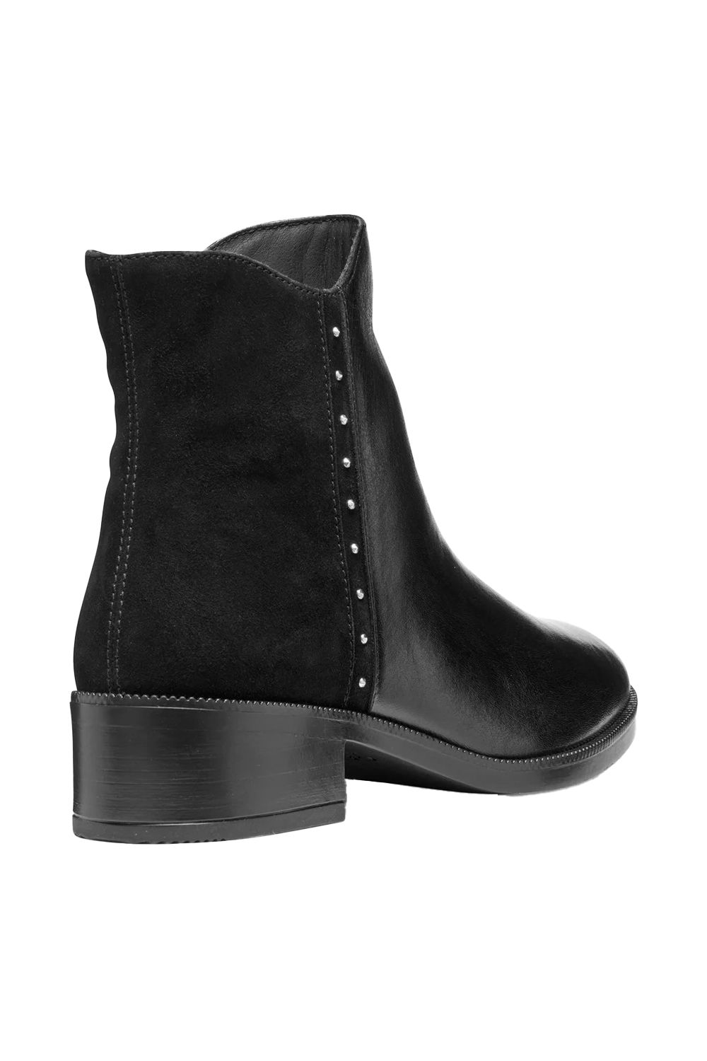 Black D Camexia Suede Ankle Boots, Image 2 of 5