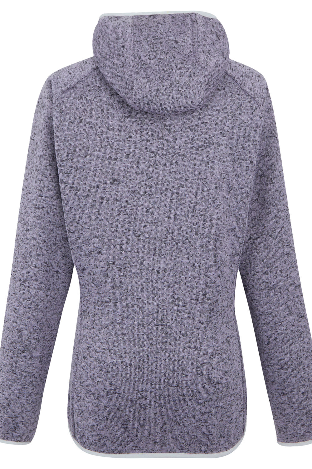 Lilac Newhill II Marl Full Zip Hoodie, Image 4 of 5