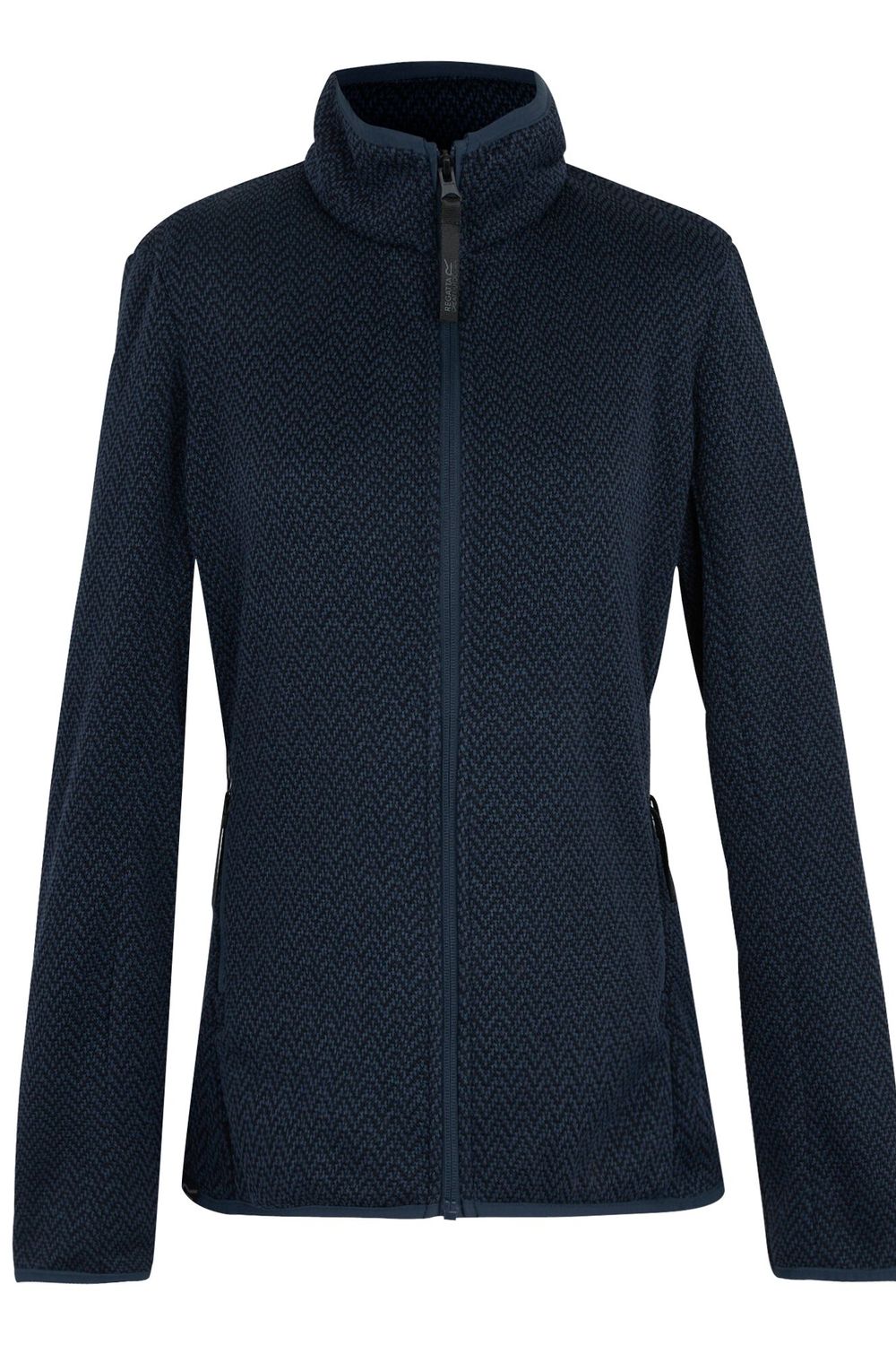 Navy Elzie Full Zip Fleece Jacket, Image 1 of 5