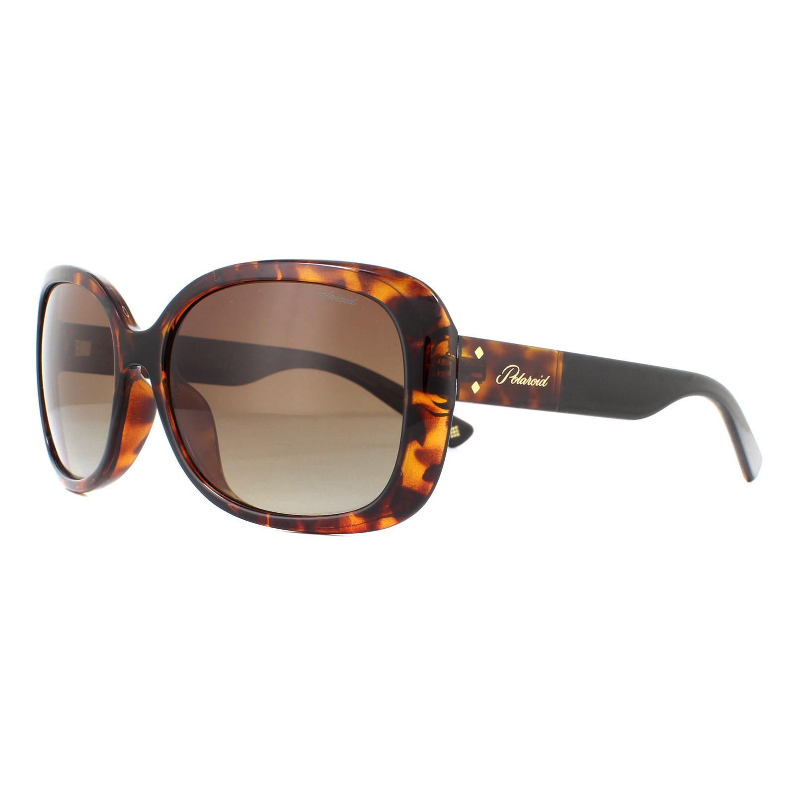 Brown Fashion Havana Brown Gradient Polarized Sunglasses, Image 2 of 4