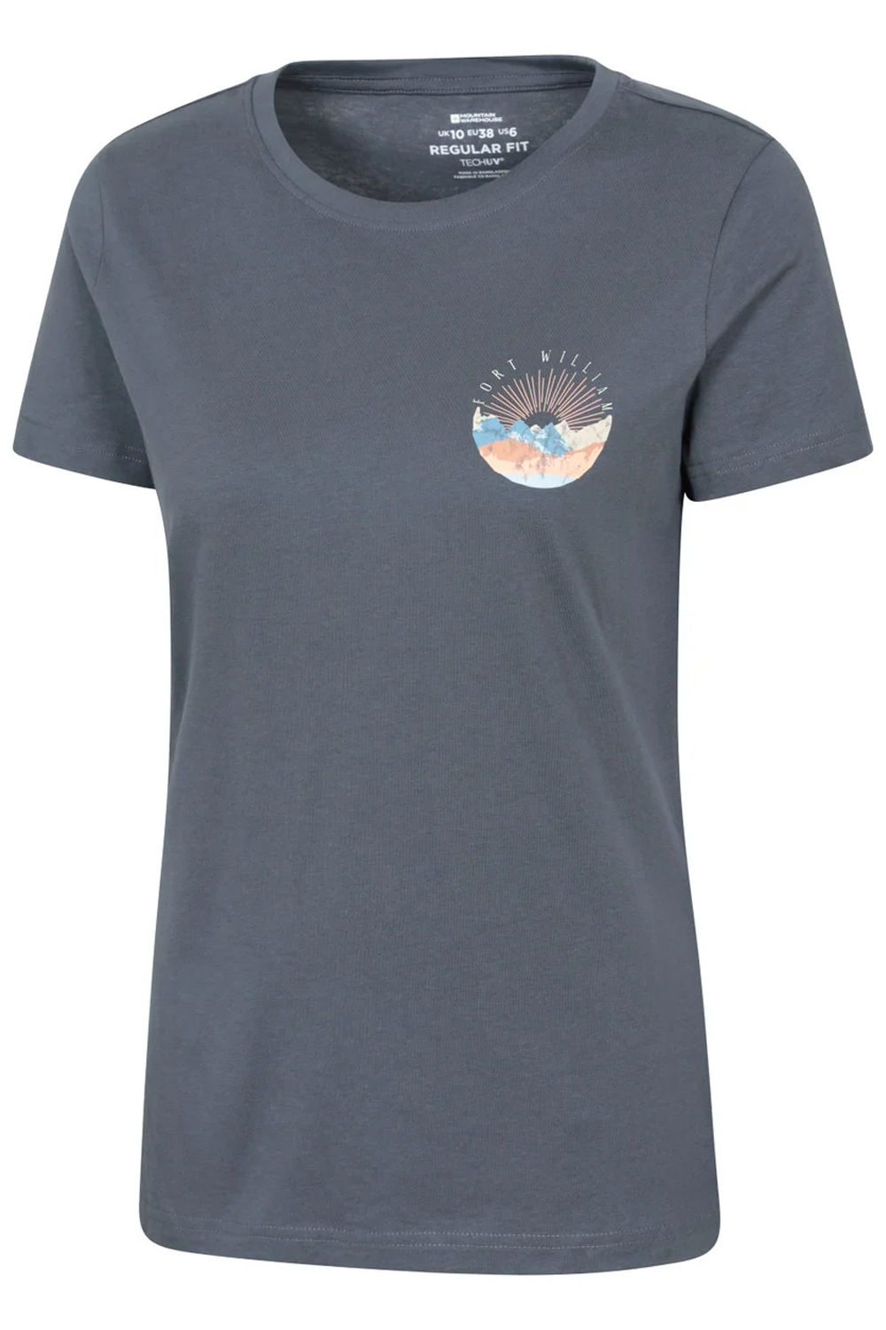 Navy Blue Fort William Tree Ring TShirt, Image 3 of 3