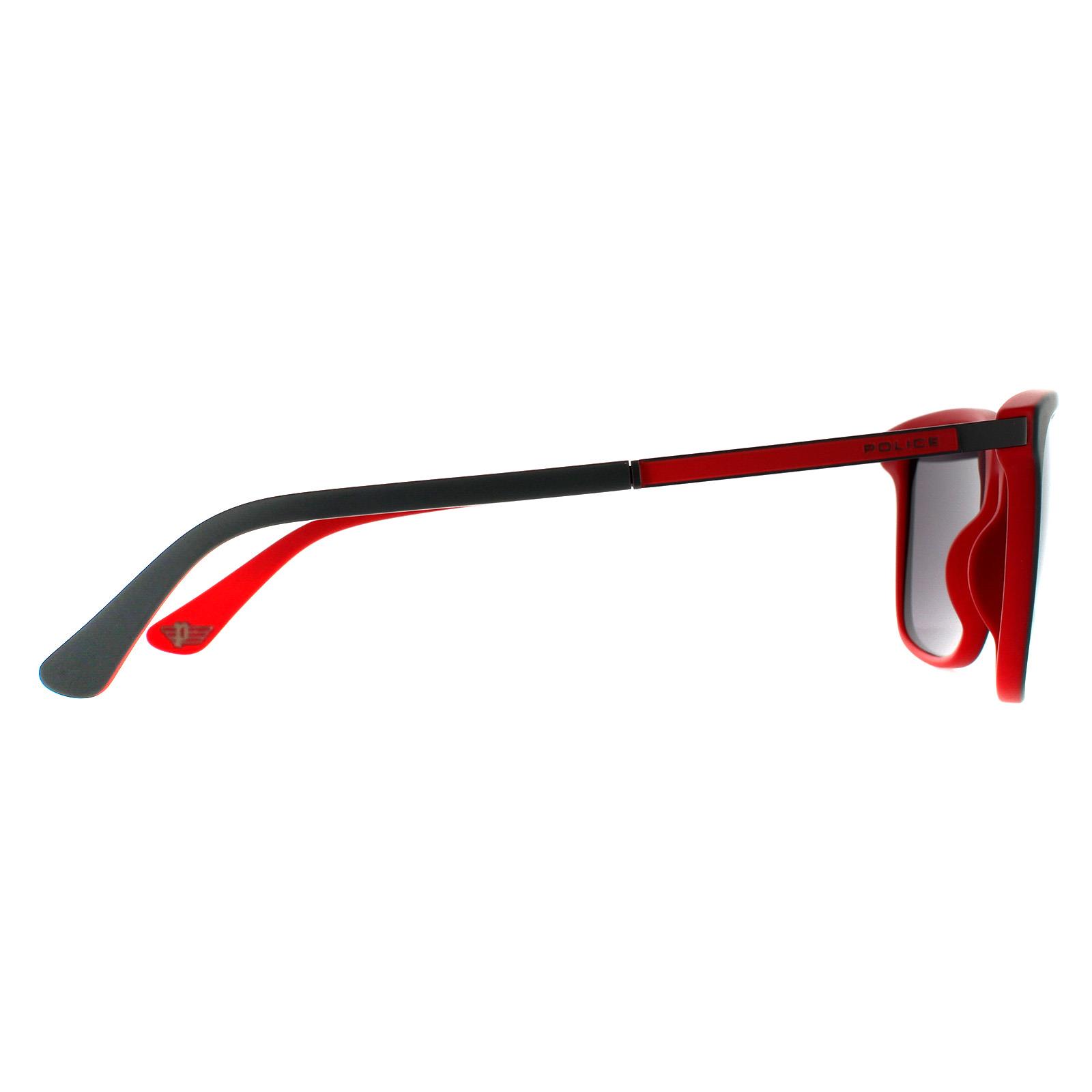 Grey Police Grey Square Matte Grey Red Grey Mirrored 90041091, Image 4 of 4